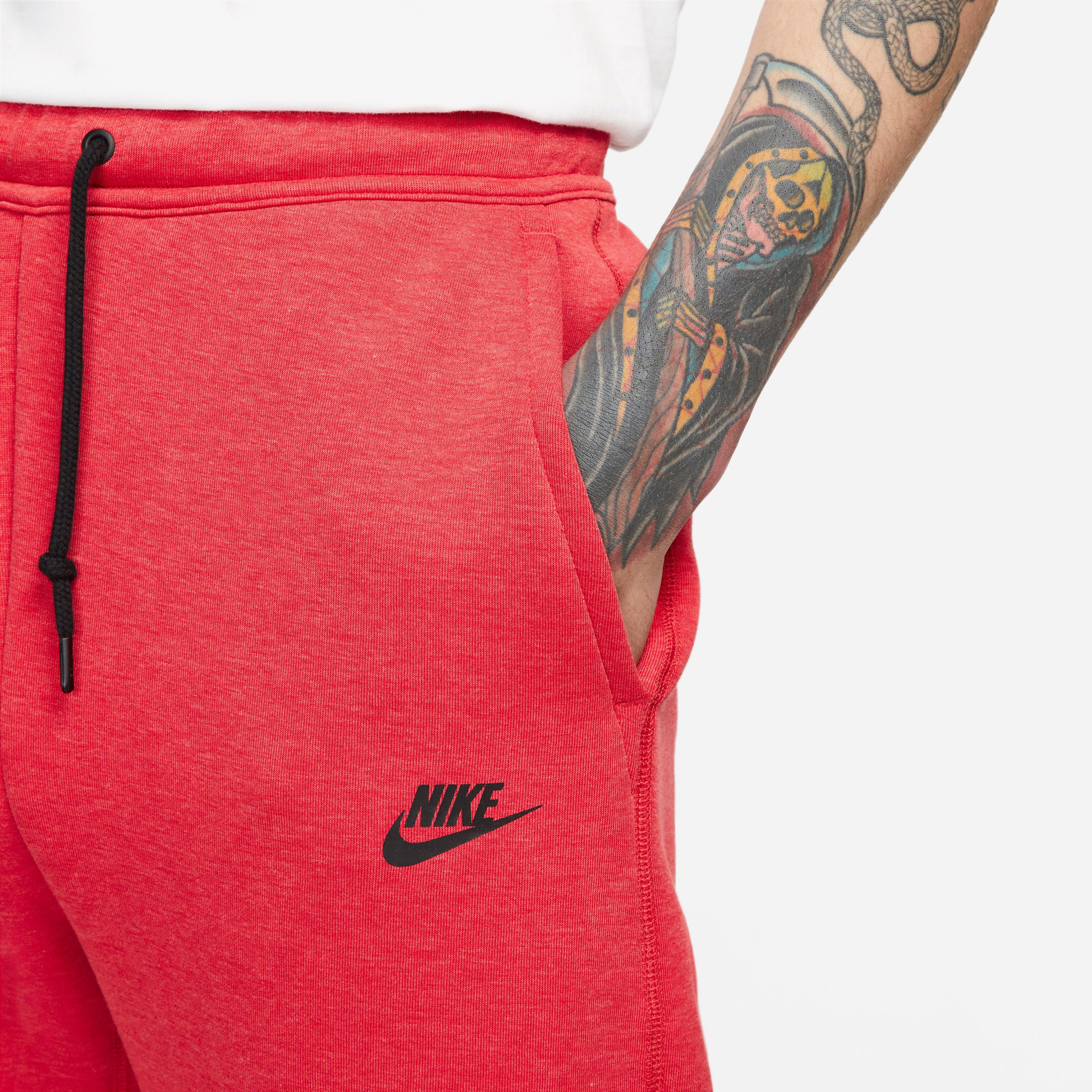 Nike Tech Fleece Erkek Kırmızı Eşofman Altı