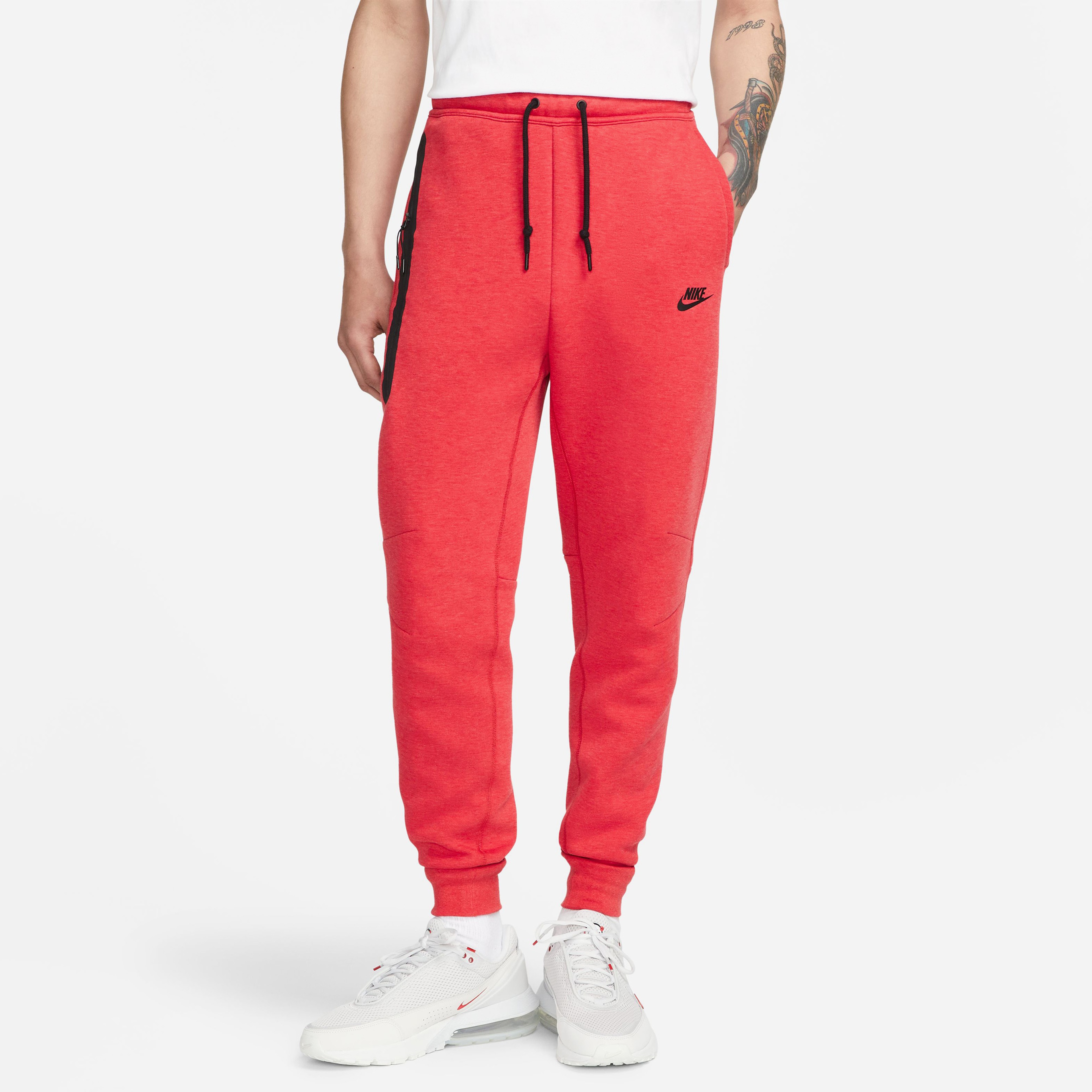 Nike Tech Fleece Erkek Kırmızı Eşofman Altı