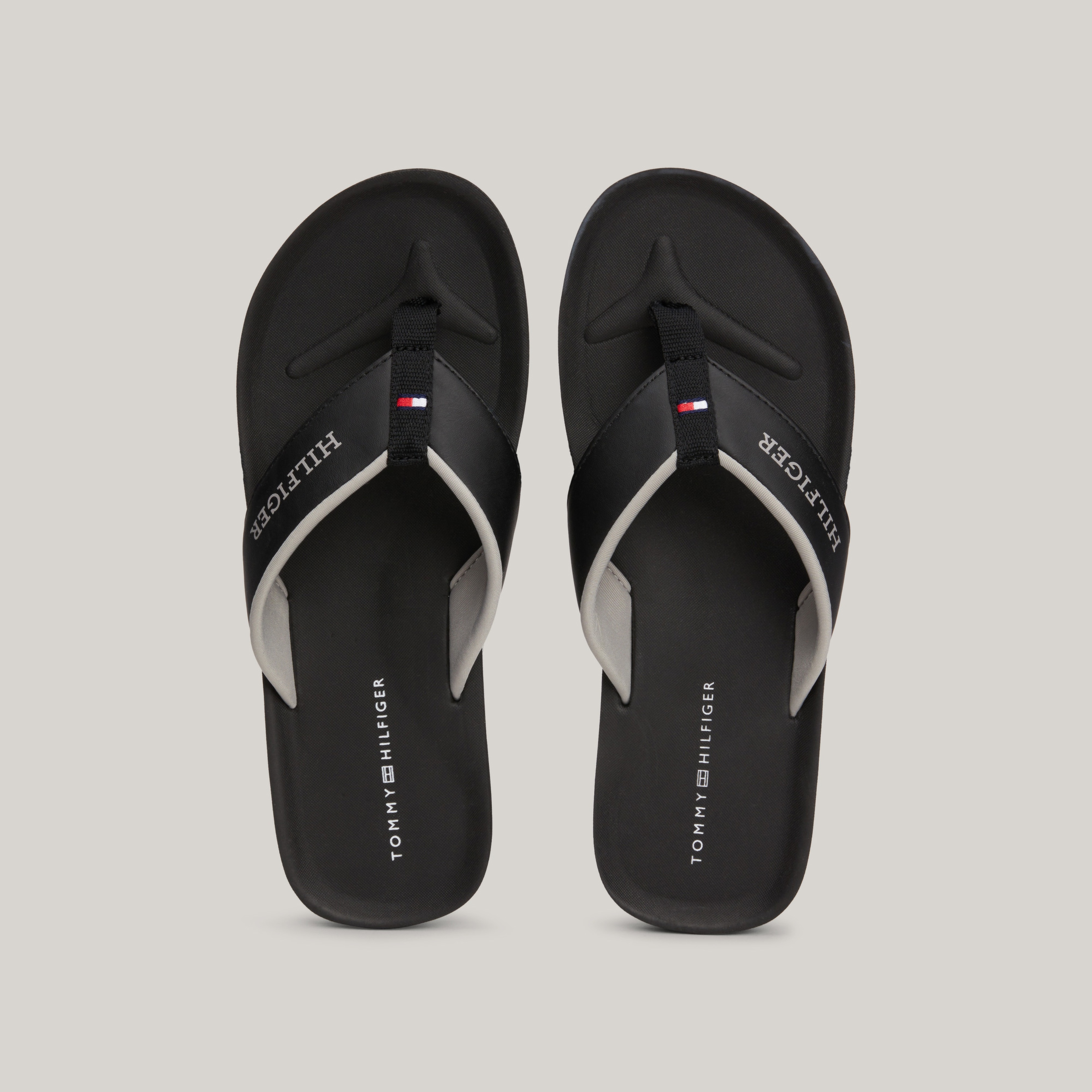 Tommy Hilfiger Comfort Beach Erkek Siyah Terlik