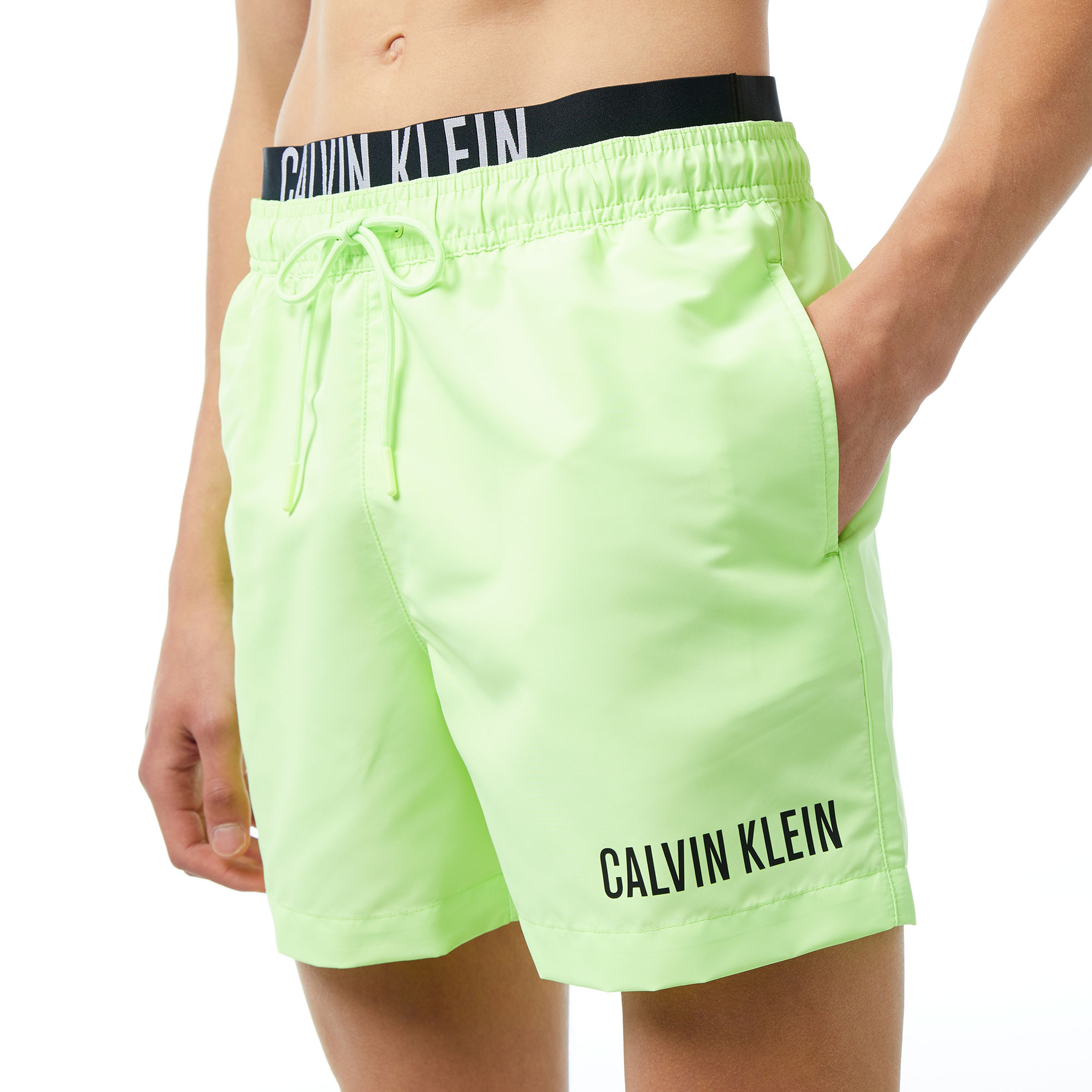 Calvin Klein Intense Power Erkek Yeşil Mayo Şort