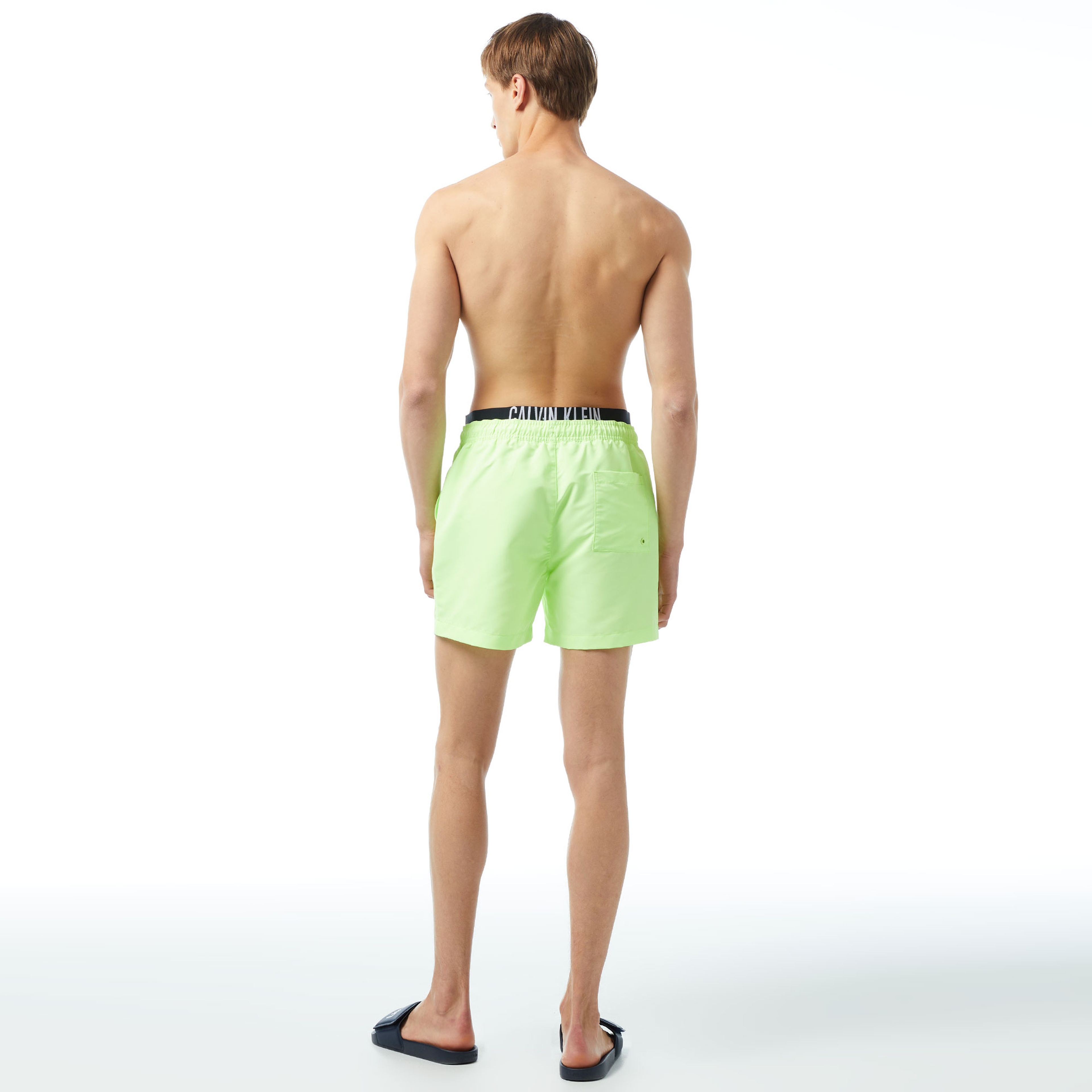 Calvin Klein Intense Power Erkek Yeşil Mayo Şort