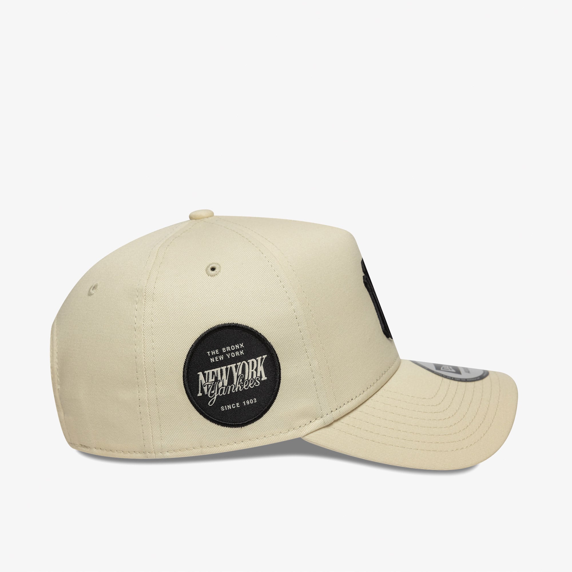 New Era New York Yankees MLB Sidepatch Unisex Krem Şapka