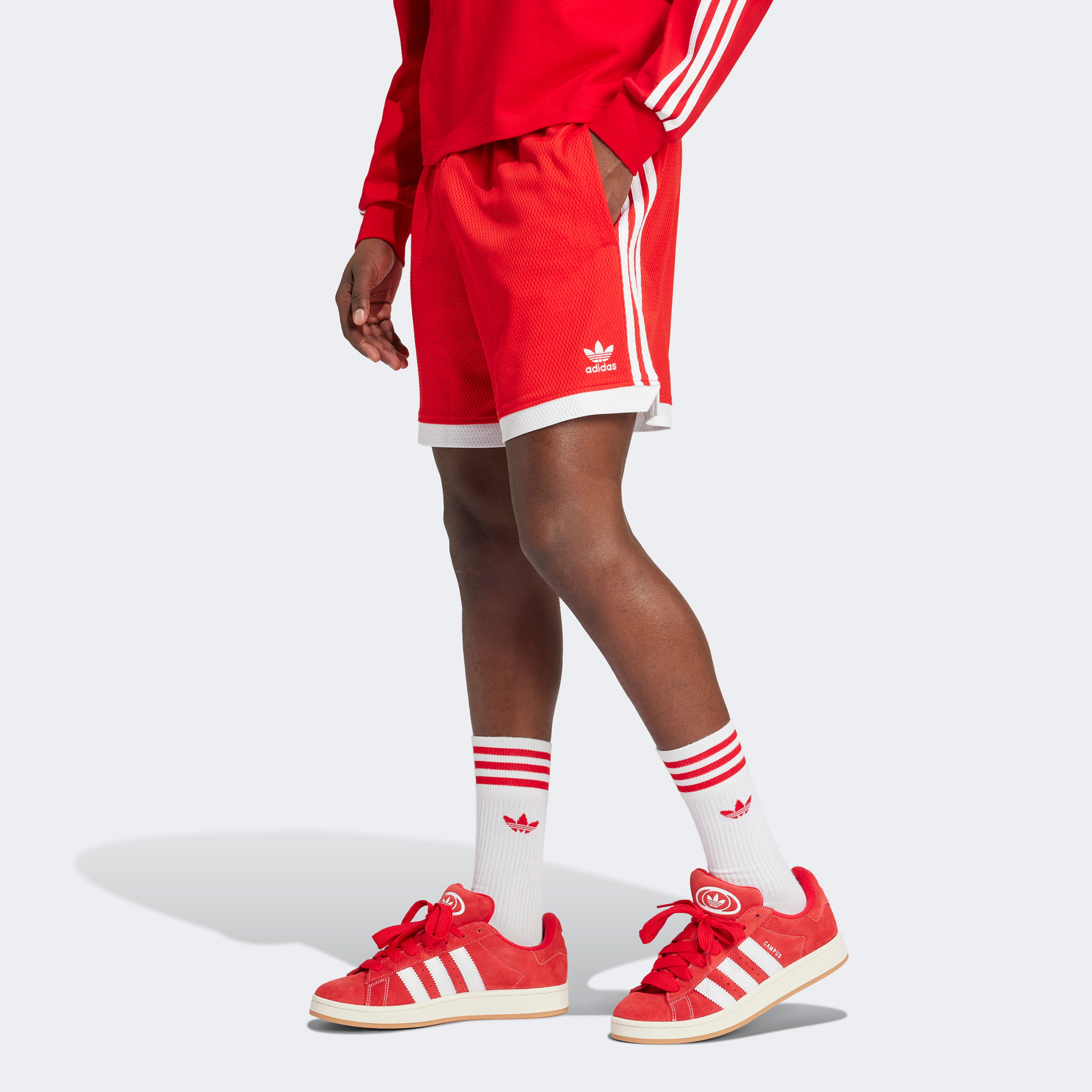 adidas Mockeylet Erkek Kırmızı Şort