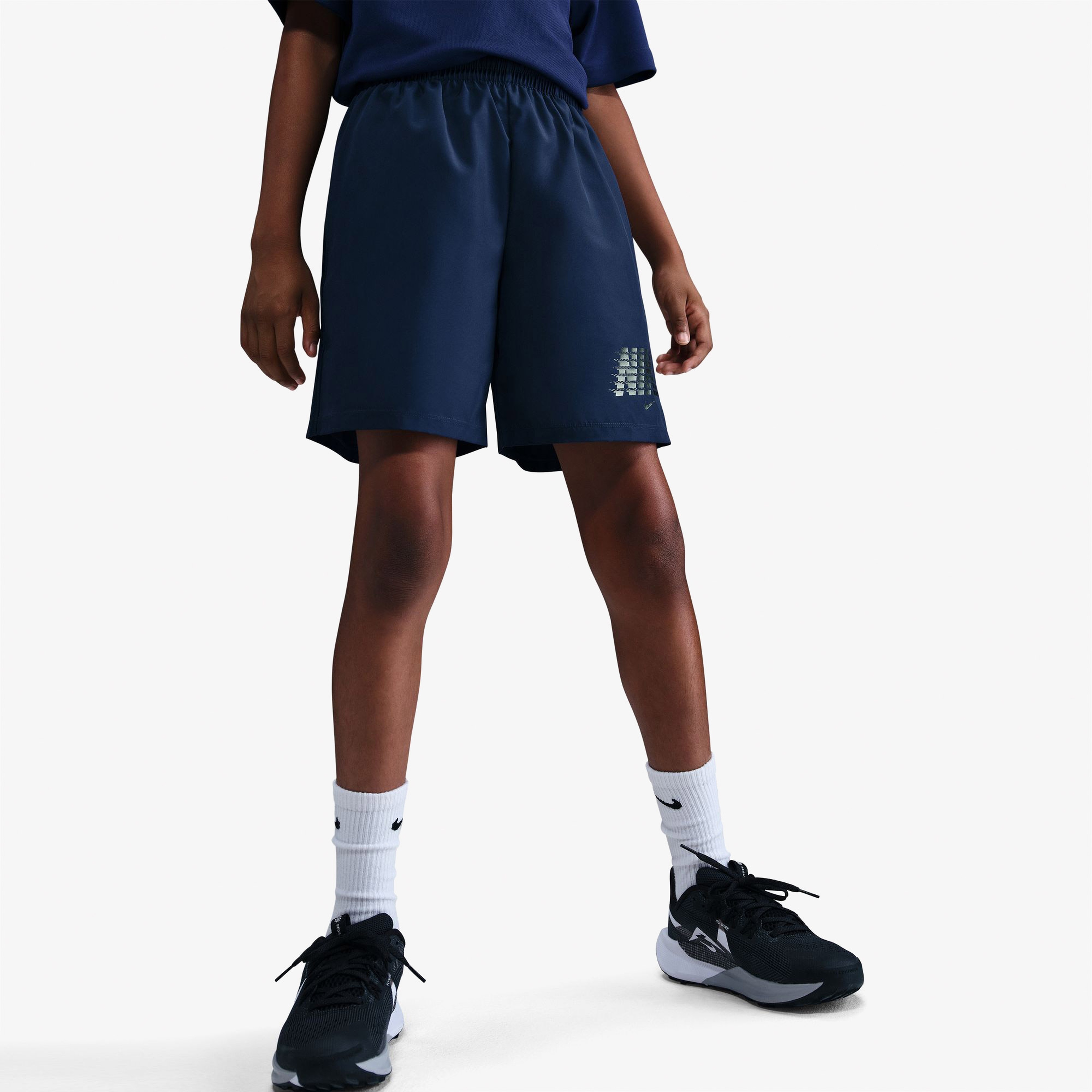 Nike Multi Çocuk Lacivert Antrenman Şort