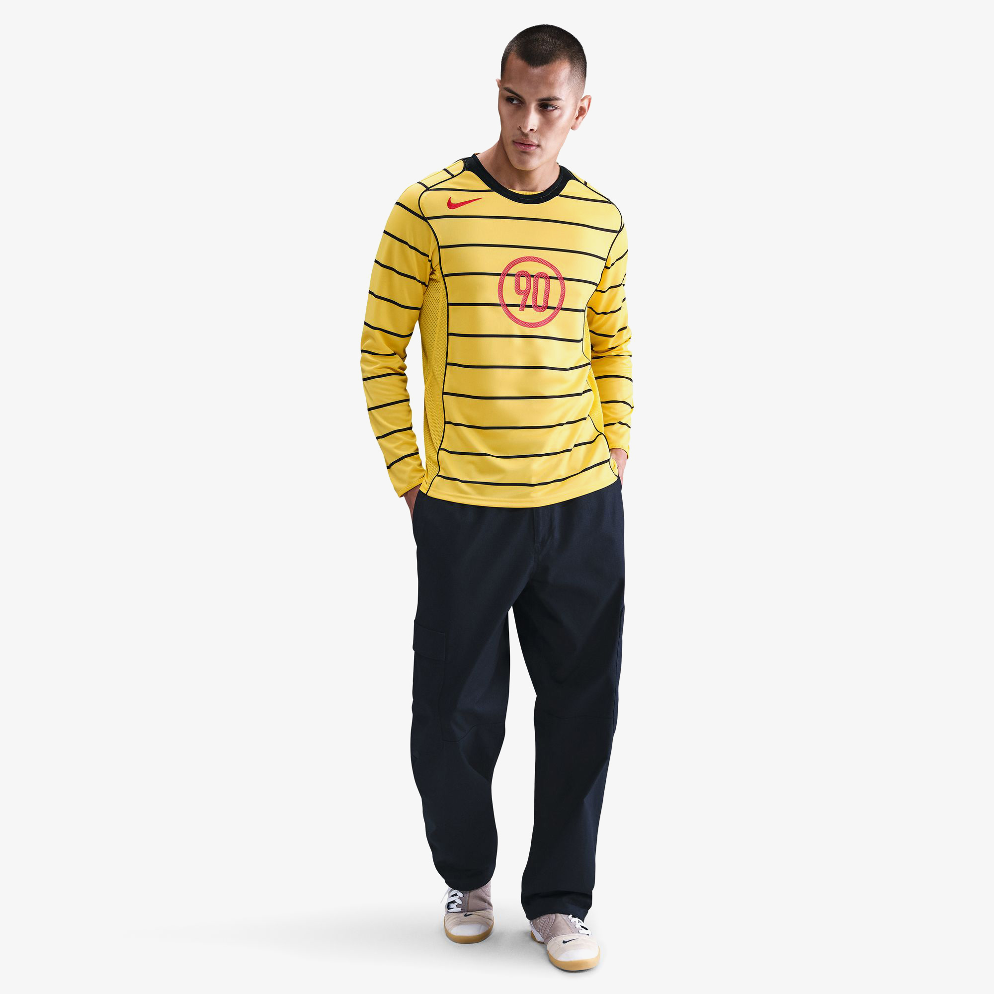 Nike Total 90 Erkek Sarı Futbol Forma