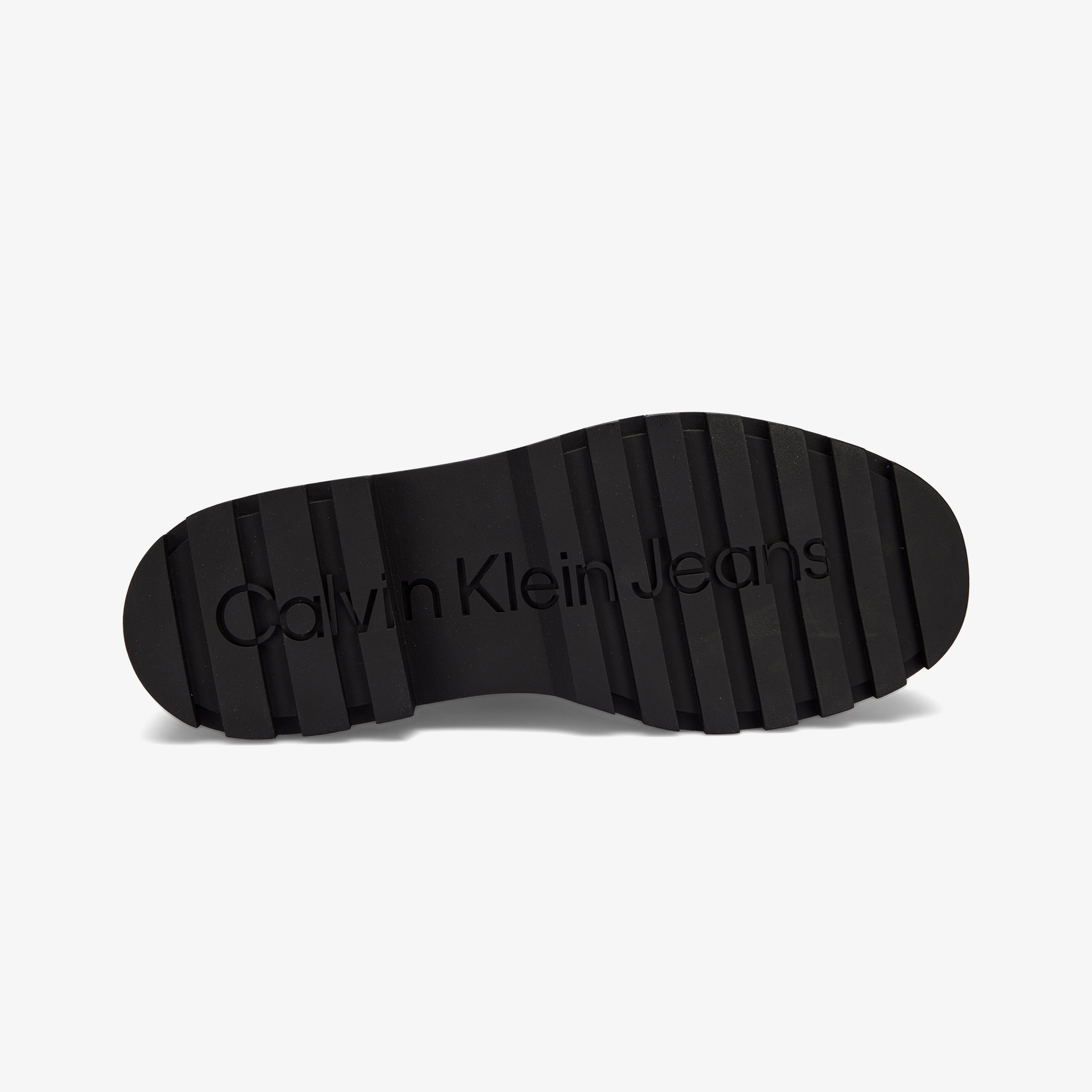 Calvin Klein Jeans Flatform Hıgh Lace Up Kadın Siyah Yağmur Botu