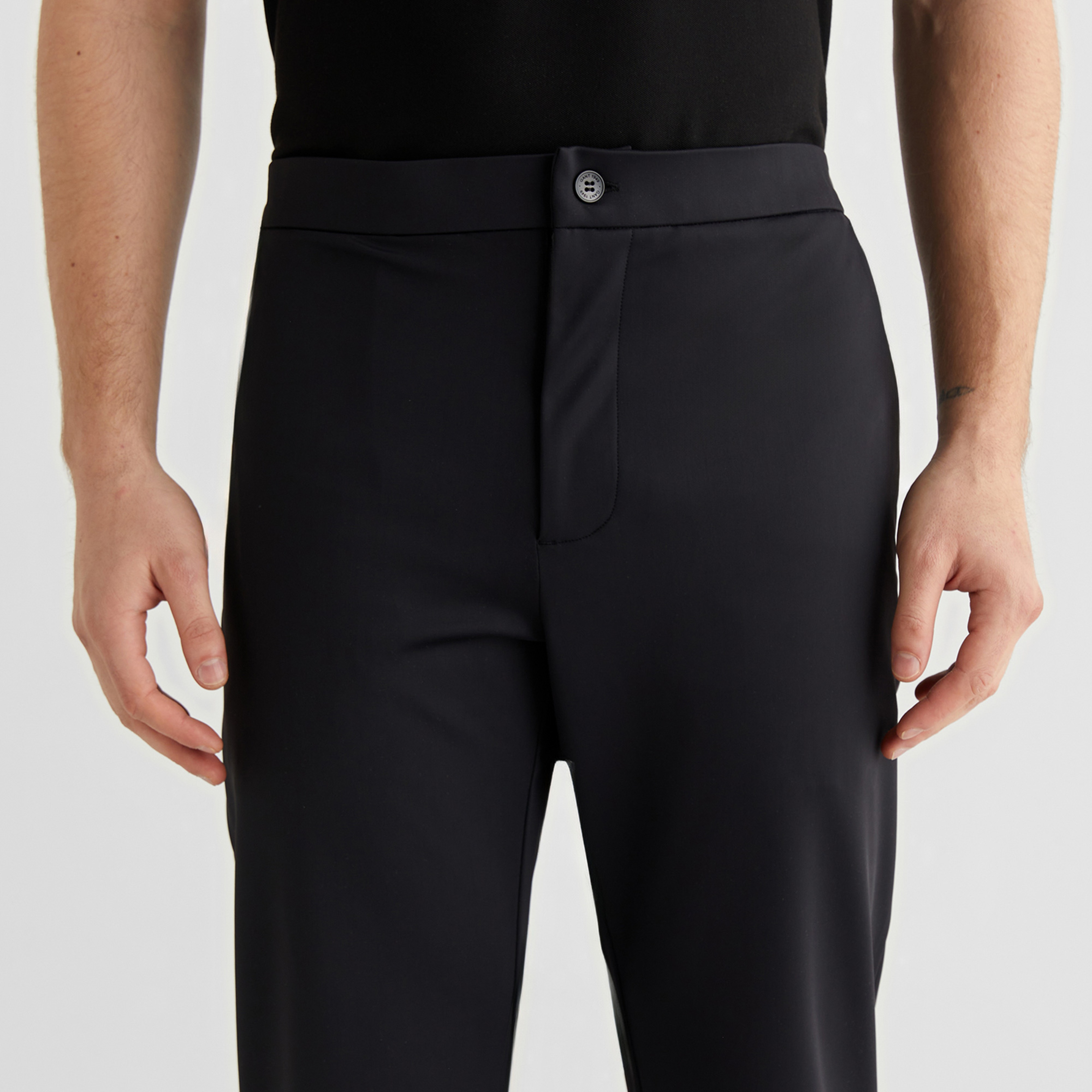 GANT Erkek Siyah Pantolon