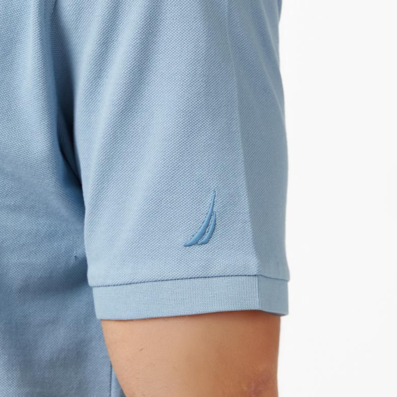 Nautica Erkek Mavi Regular Fit Polo Yaka T-Shirt
