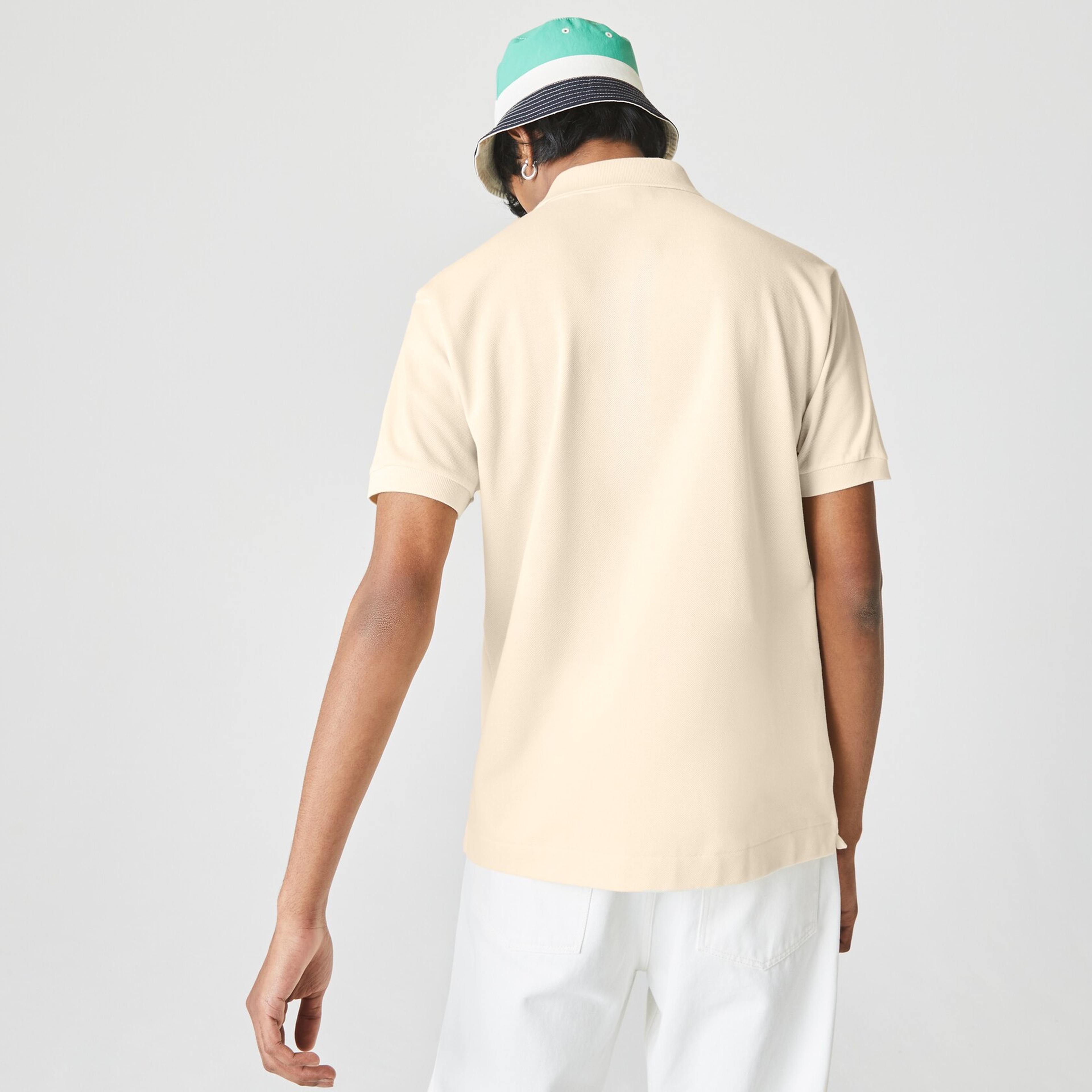 Lacoste L.12.12 Erkek Classic Fit Polo Yaka Bej Polo