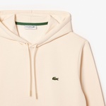 Erkek Classic Fit Kapüşonlu Bej Sweatshirt