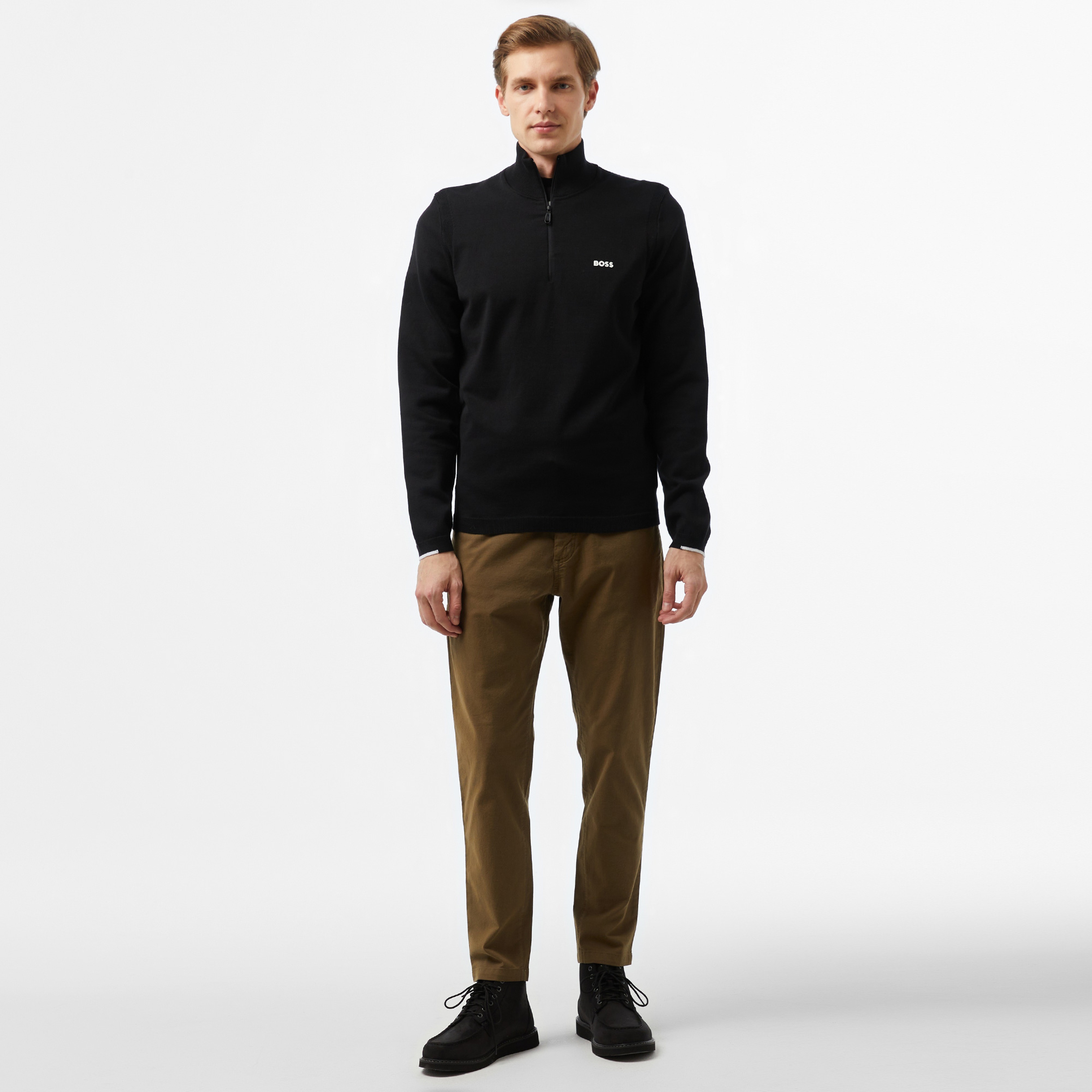 Boss Erkek Siyah Hırka