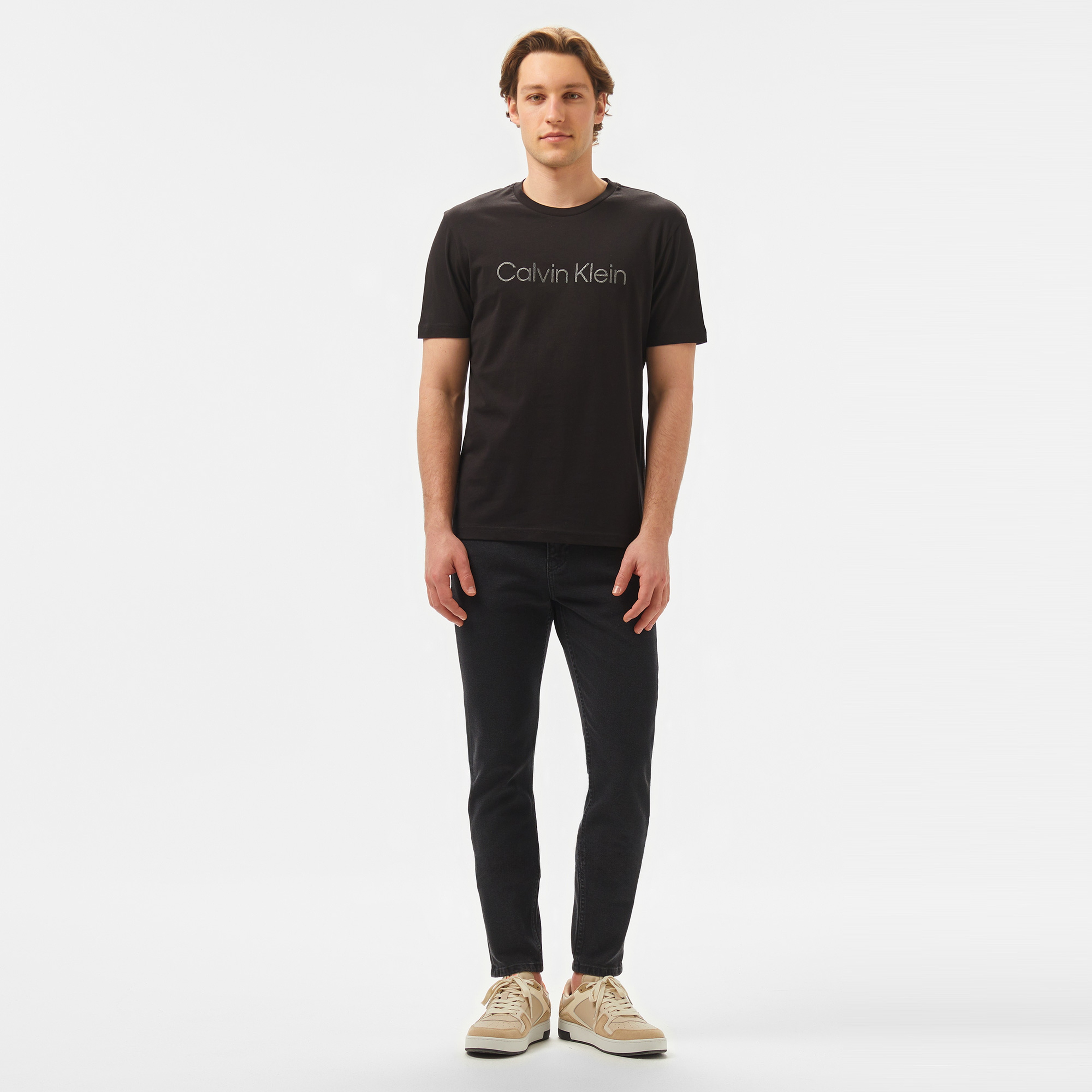 Calvin Klein Erkek Siyah T-Shirt