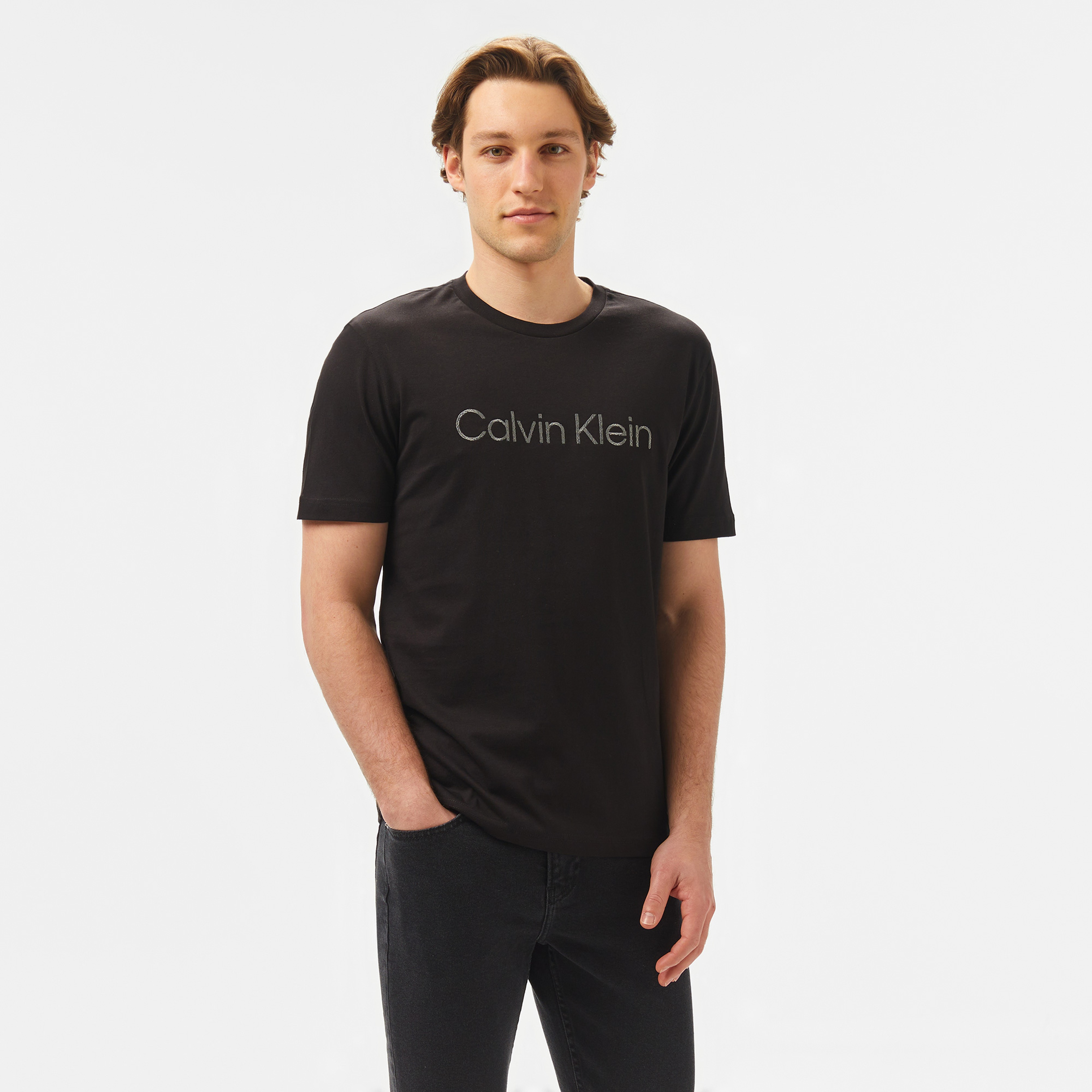 Calvin Klein Erkek Siyah T-Shirt