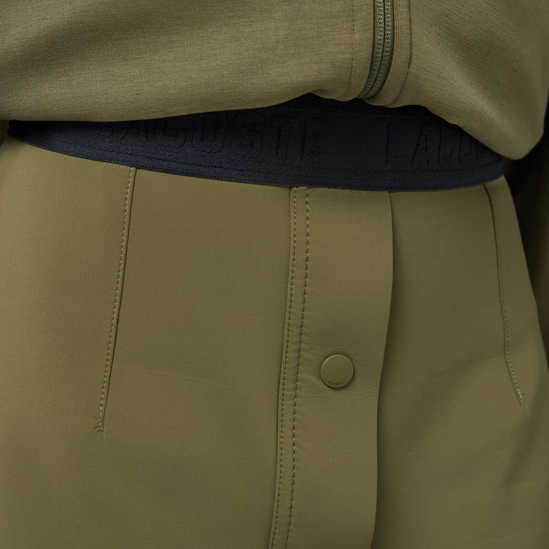 Kadın Classic Fit Haki Etek