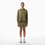 Kadın Classic Fit Haki Etek