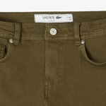 Erkek Slim Fit Haki Jean Pantolon