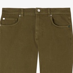 Erkek Slim Fit Haki Jean Pantolon