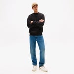 Tommy Hilfiger Monogram Erkek Siyah Sweatshirt