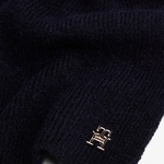 Tommy Hilfiger Elevated Chic Fluffy Kadın Mavi Şal