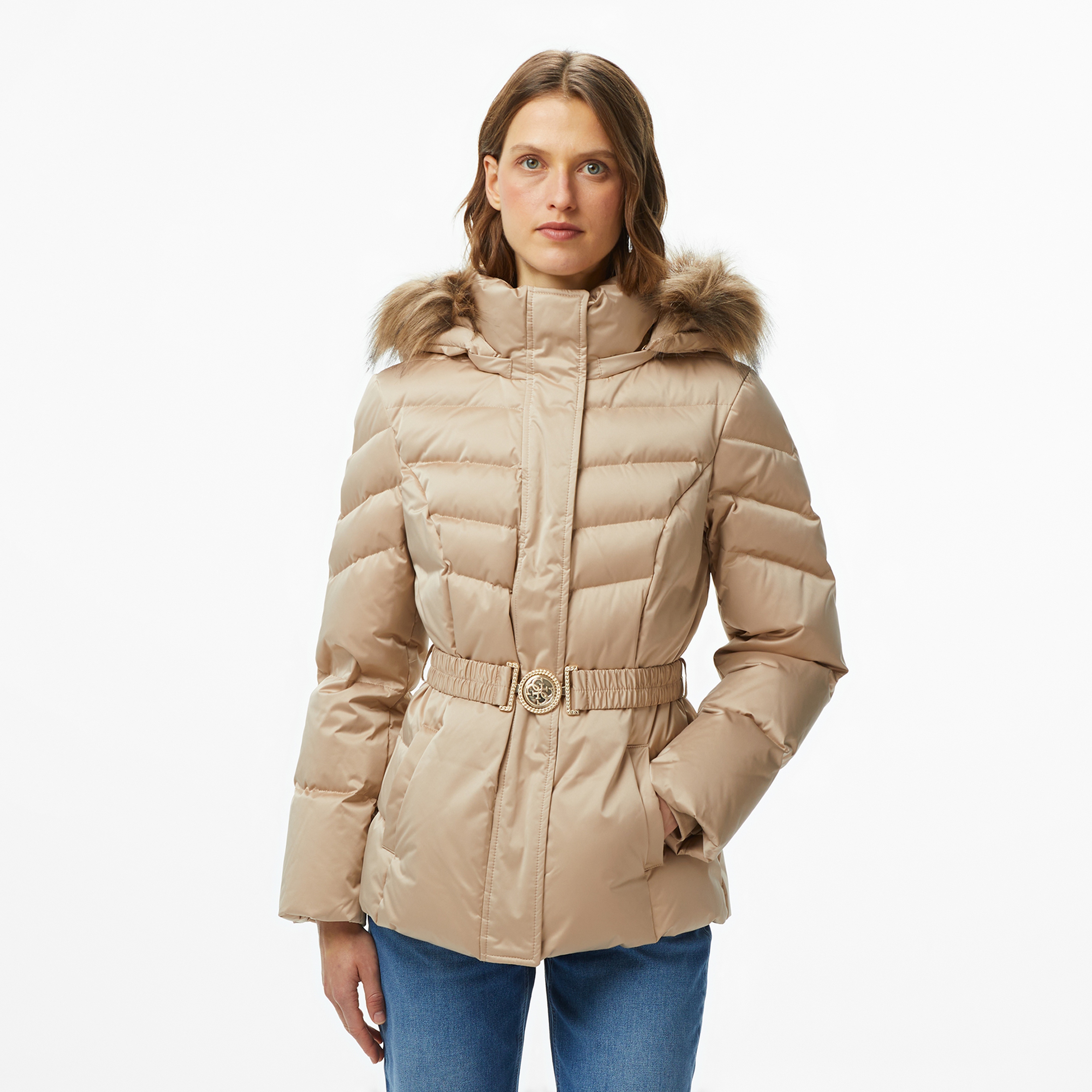 Guess Marina Kadın Gri Ceket