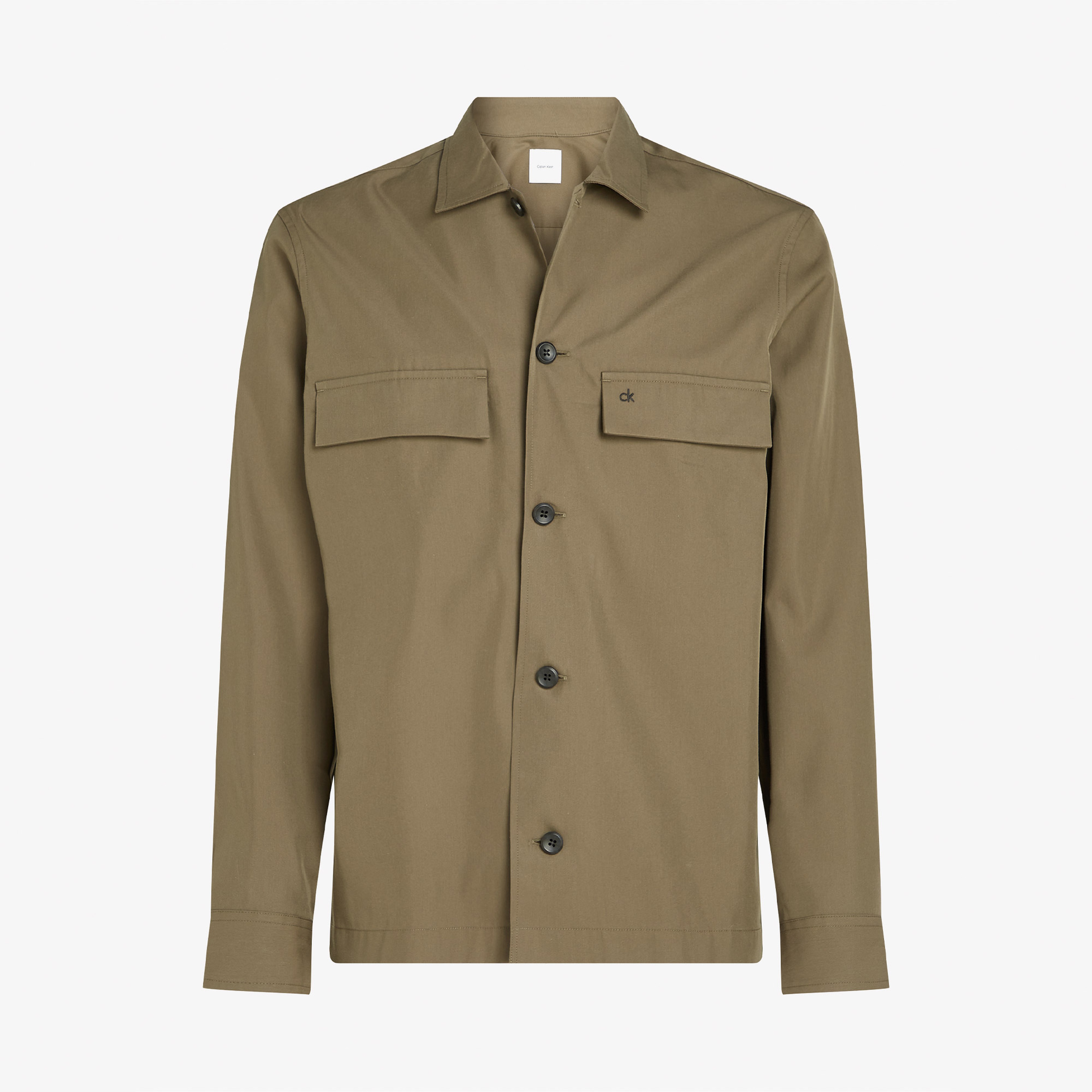 Calvin Klein Erkek Gri Gömlek