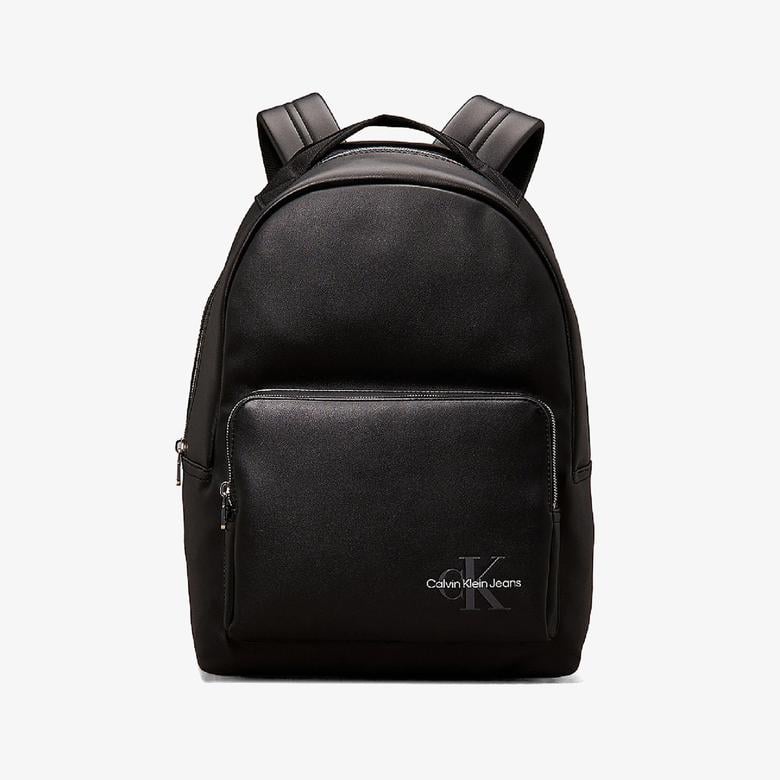 Calvin Klein Mono Logo Erkek Siyah Sırt Çantası