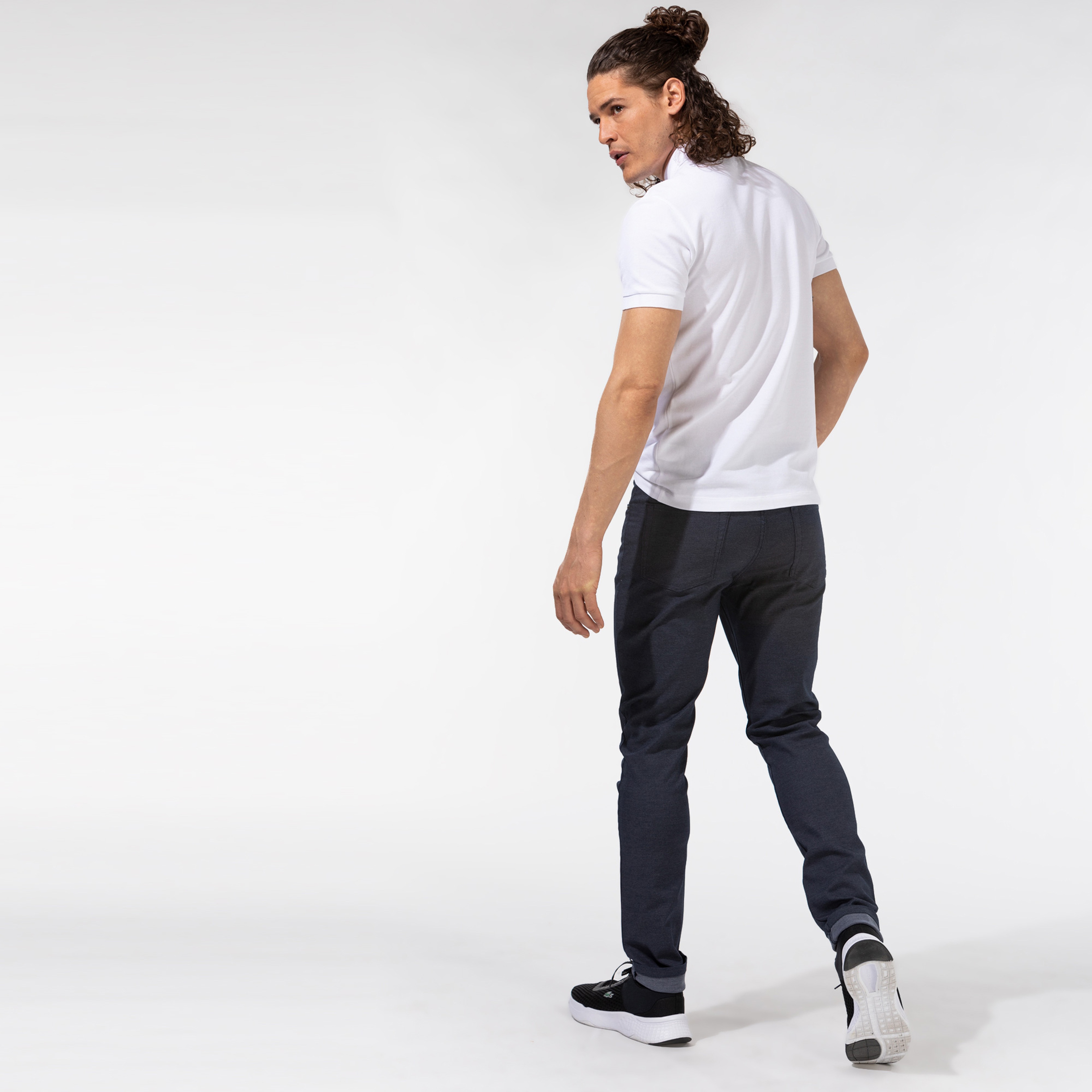 Erkek Slim Fit Lacivert Pantolon