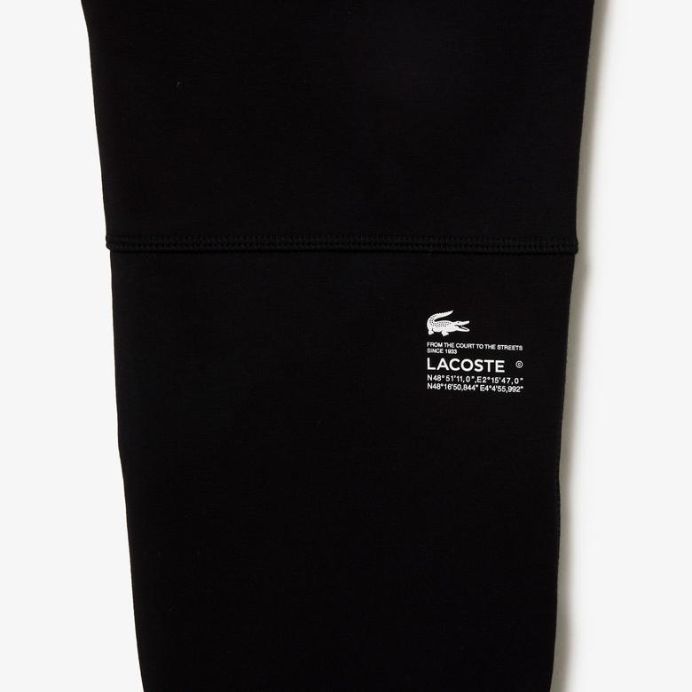 Kadın Tapered Fit Siyah Eşofman Altı