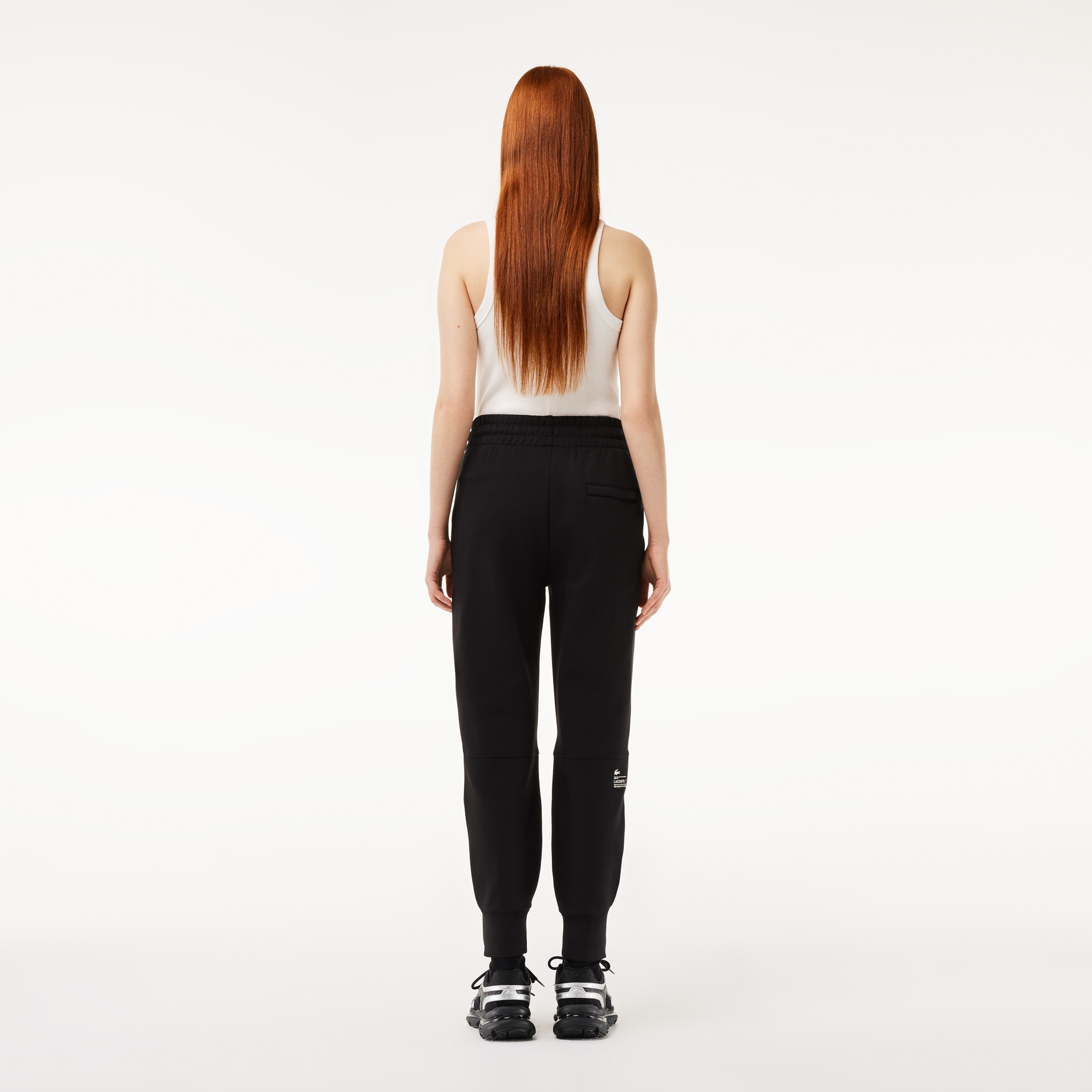 Kadın Tapered Fit Siyah Eşofman Altı