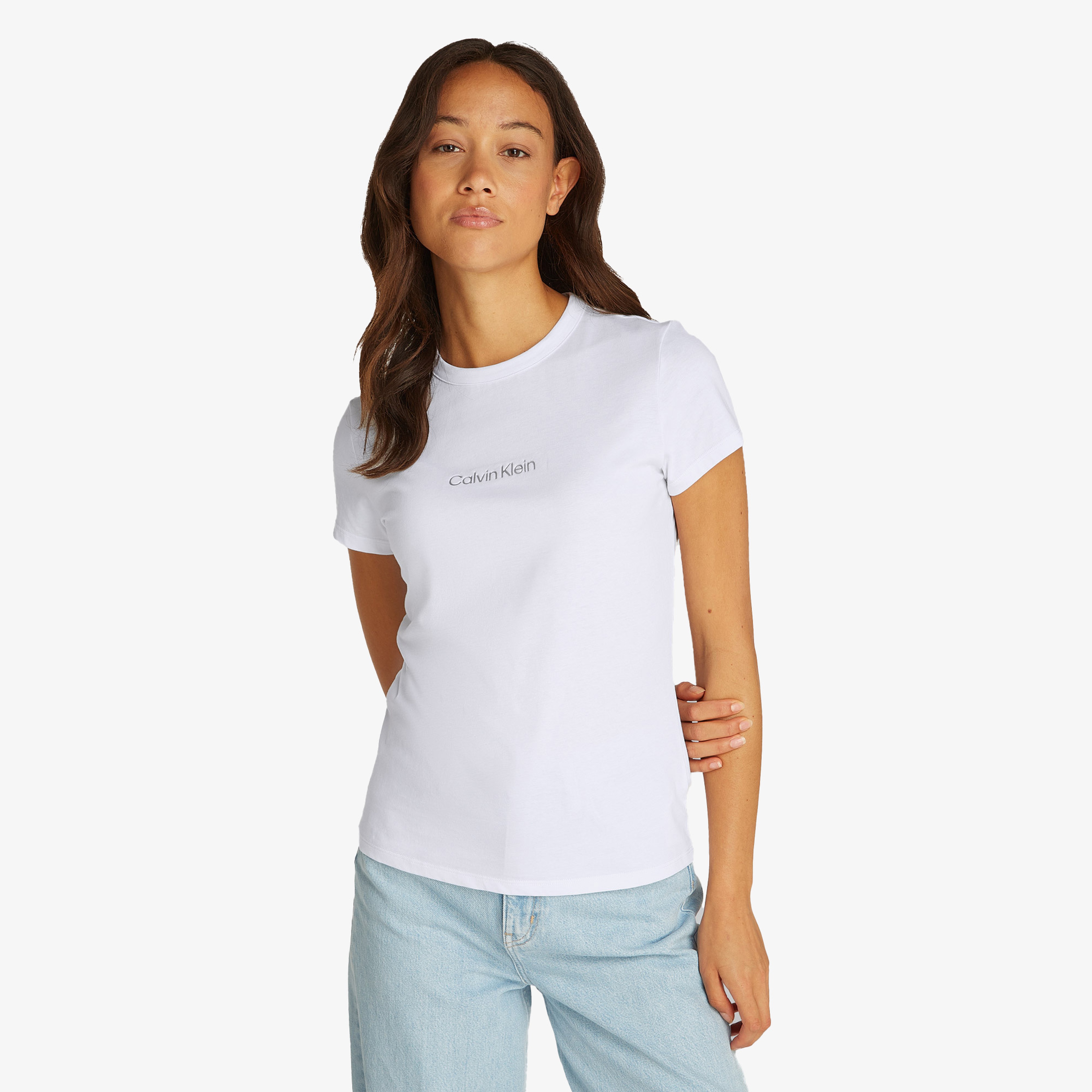 Calvin Klein Kadın Siyah T-Shirt