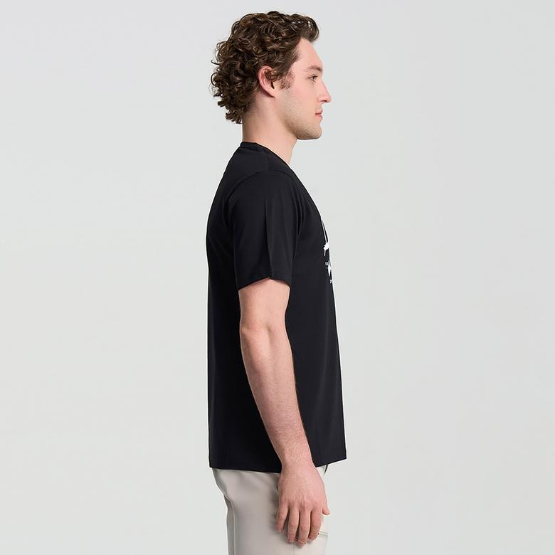 Columbia Explore Outdoors Ss Erkek Siyah T-Shirt