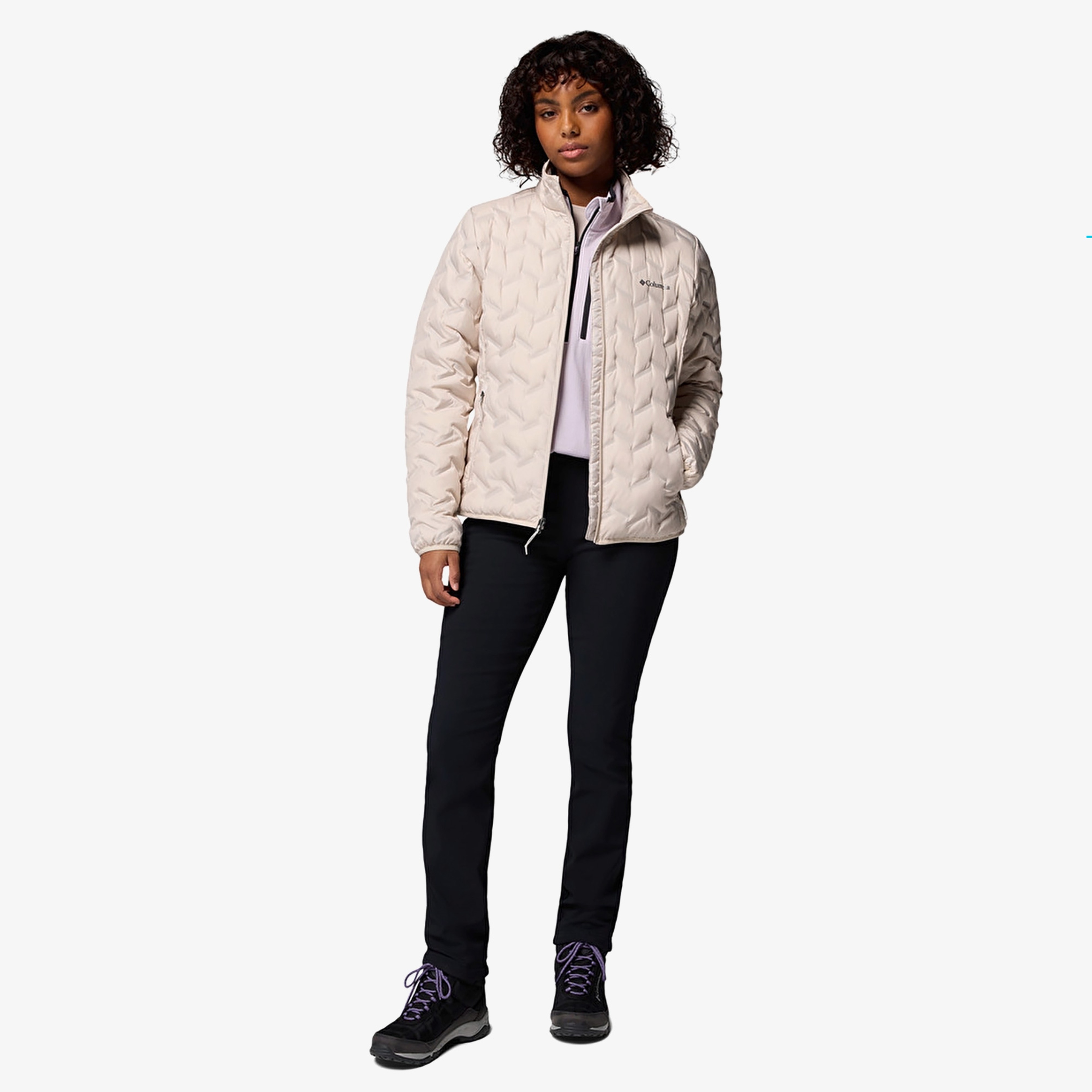 Columbia Delta Ridge II Down Kadın Bej Outdoor Mont