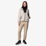 Columbia Sequoia Grove Full Zip Fleece Kadın Krem Outdoor Sweatshirt