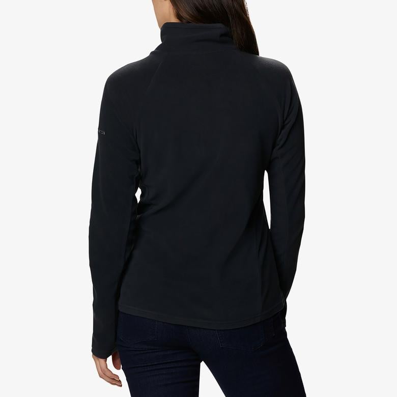 Columbia Glacial 1/2 Zip Kadın Siyah Polar Üst