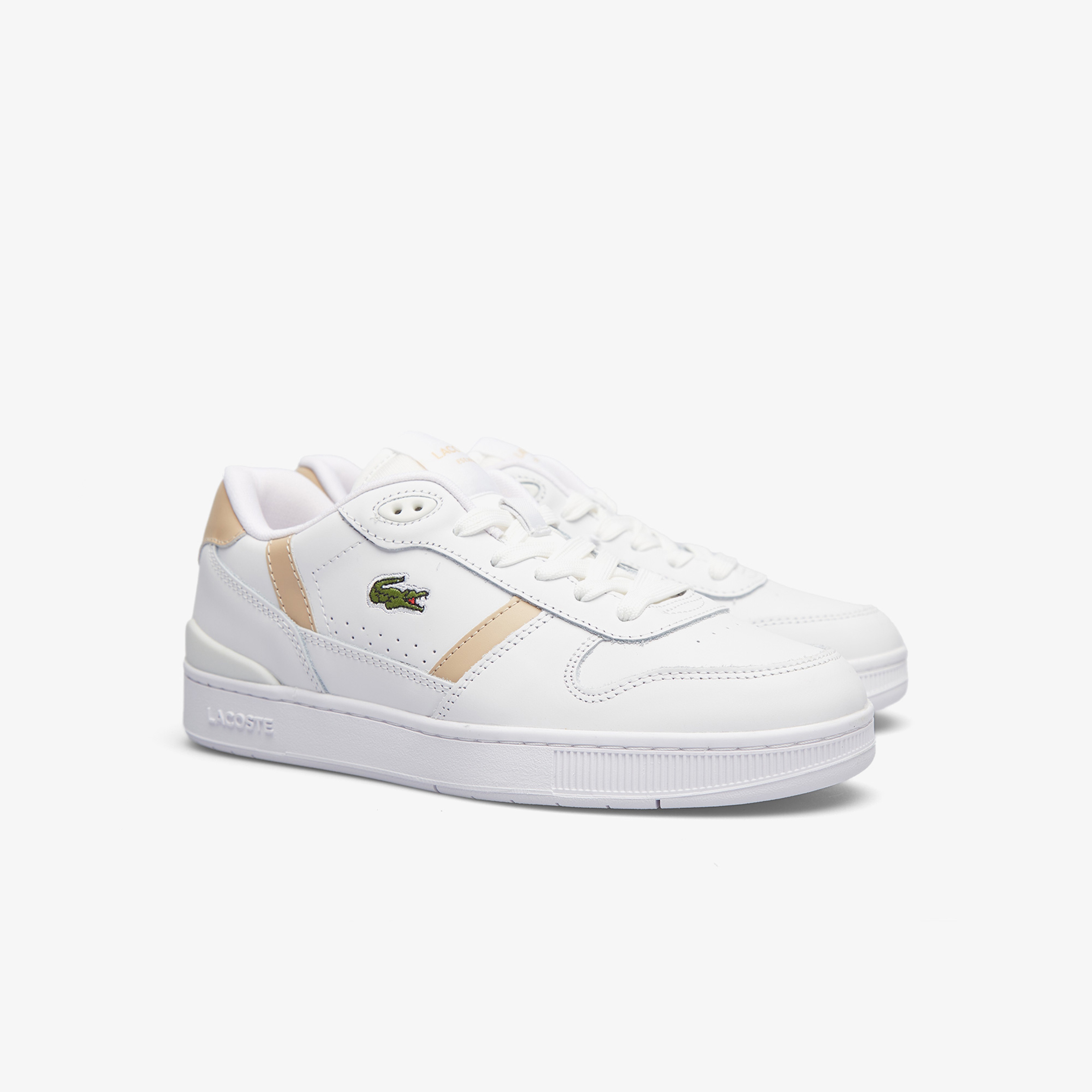 Lacoste T-Clip Kadın Beyaz Spor Ayakkabı