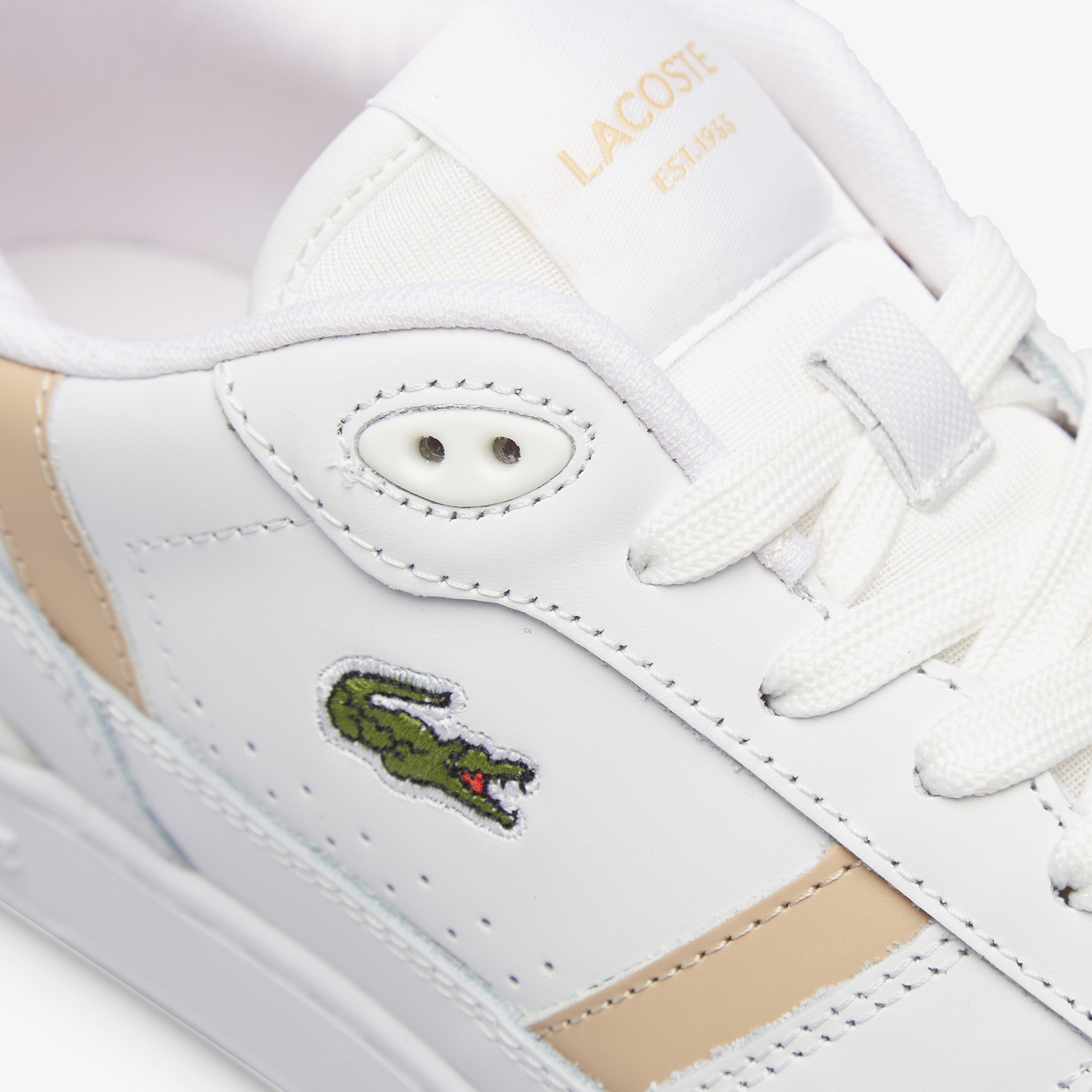 Lacoste T-Clip Kadın Beyaz Spor Ayakkabı