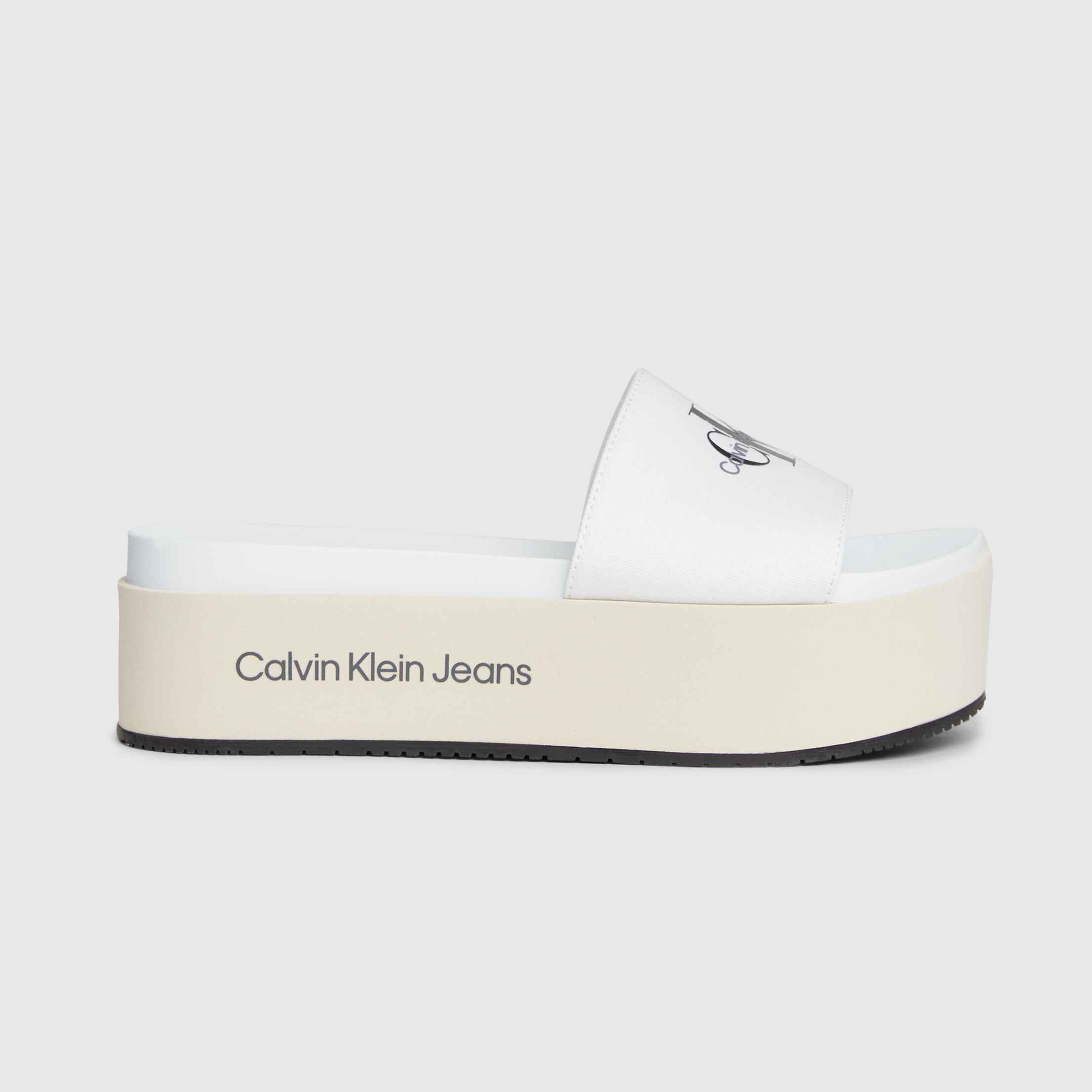Calvin Klein Jeans Cancun Kadın Bej Sandalet