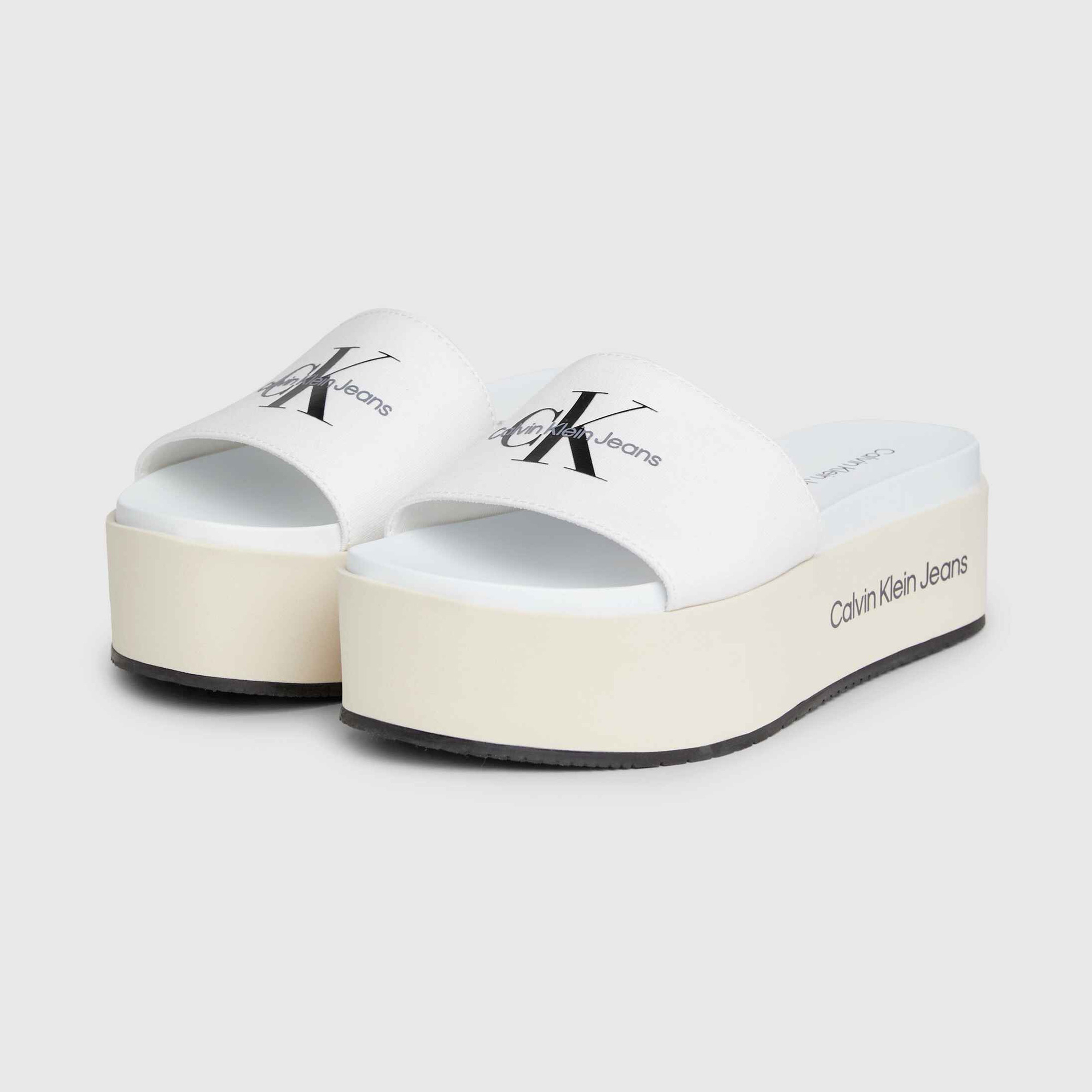 Calvin Klein Jeans Cancun Kadın Bej Sandalet