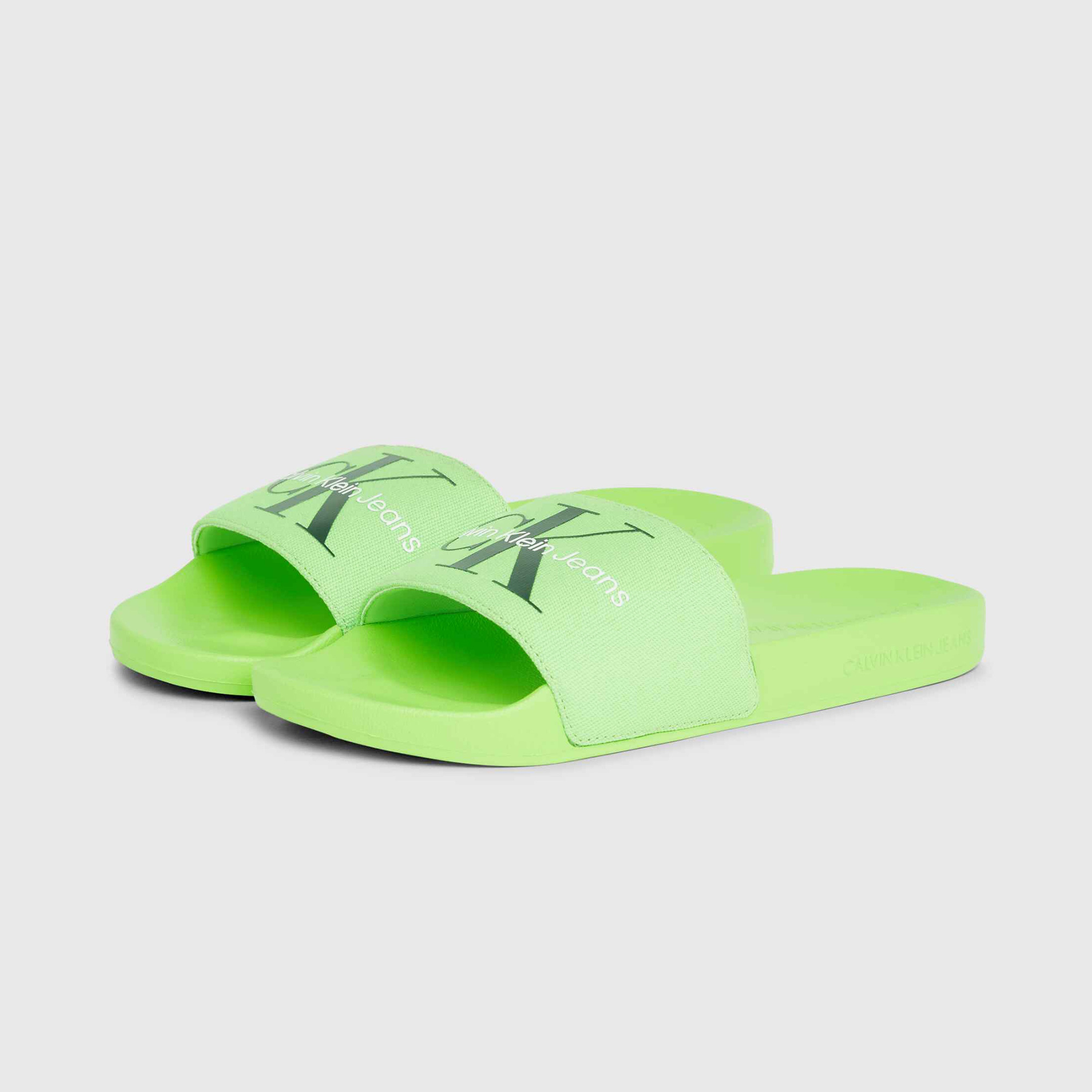 Calvin Klein Jeans Miami Erkek Yeşil Terlik