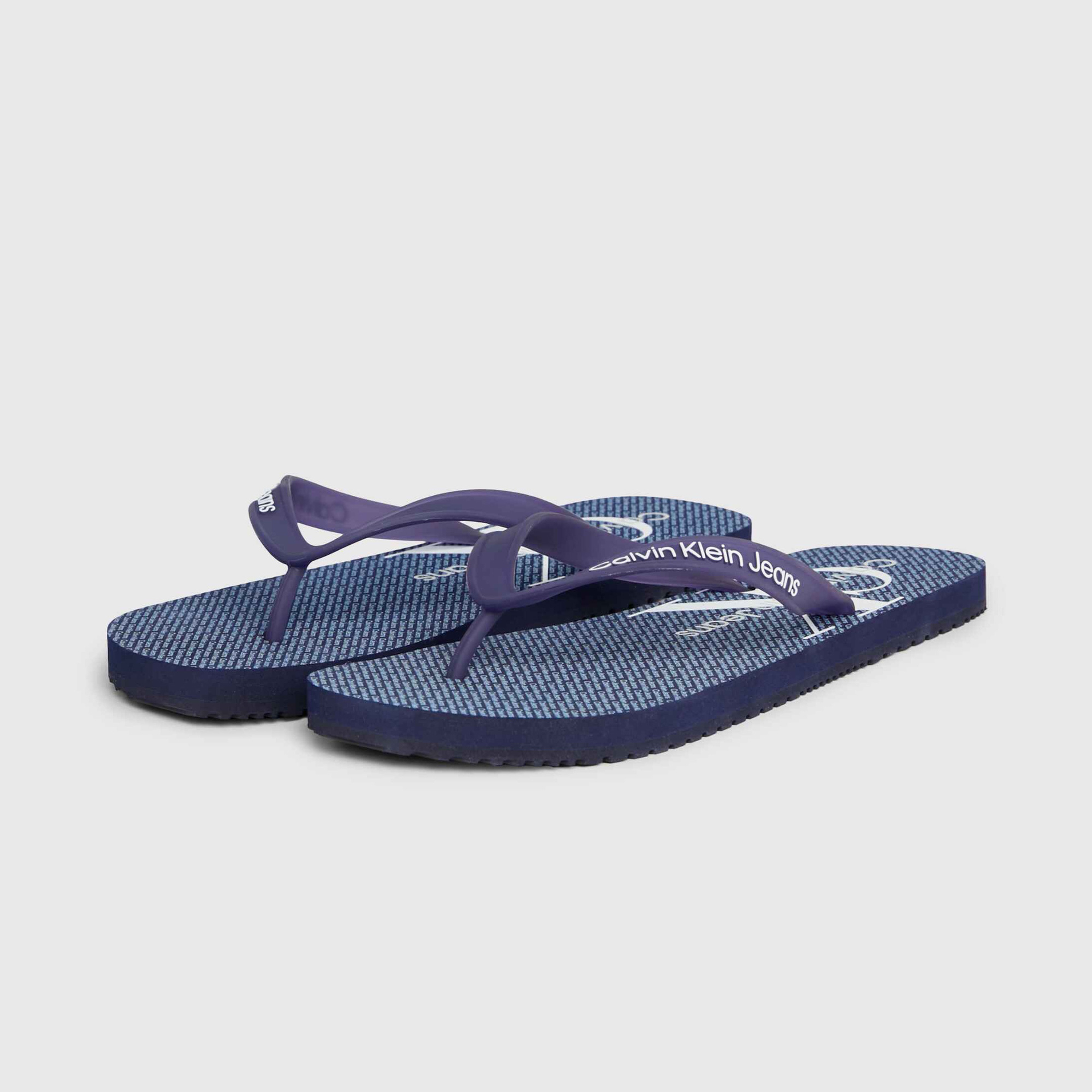 Calvin Klein Jeans Delhi Erkek Mavi Terlik