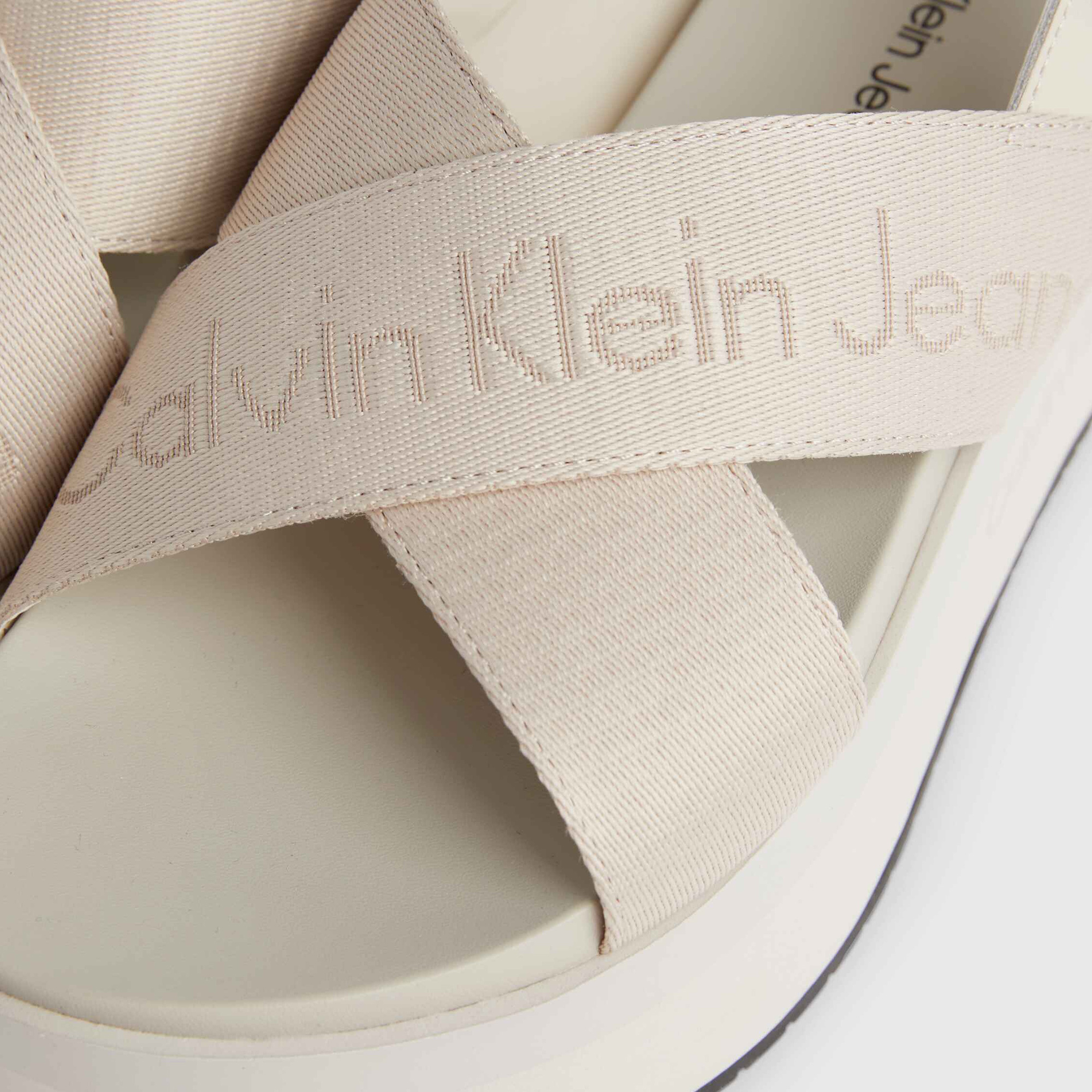 Calvin Klein Jeans Cancun Kadın Bej Sandalet
