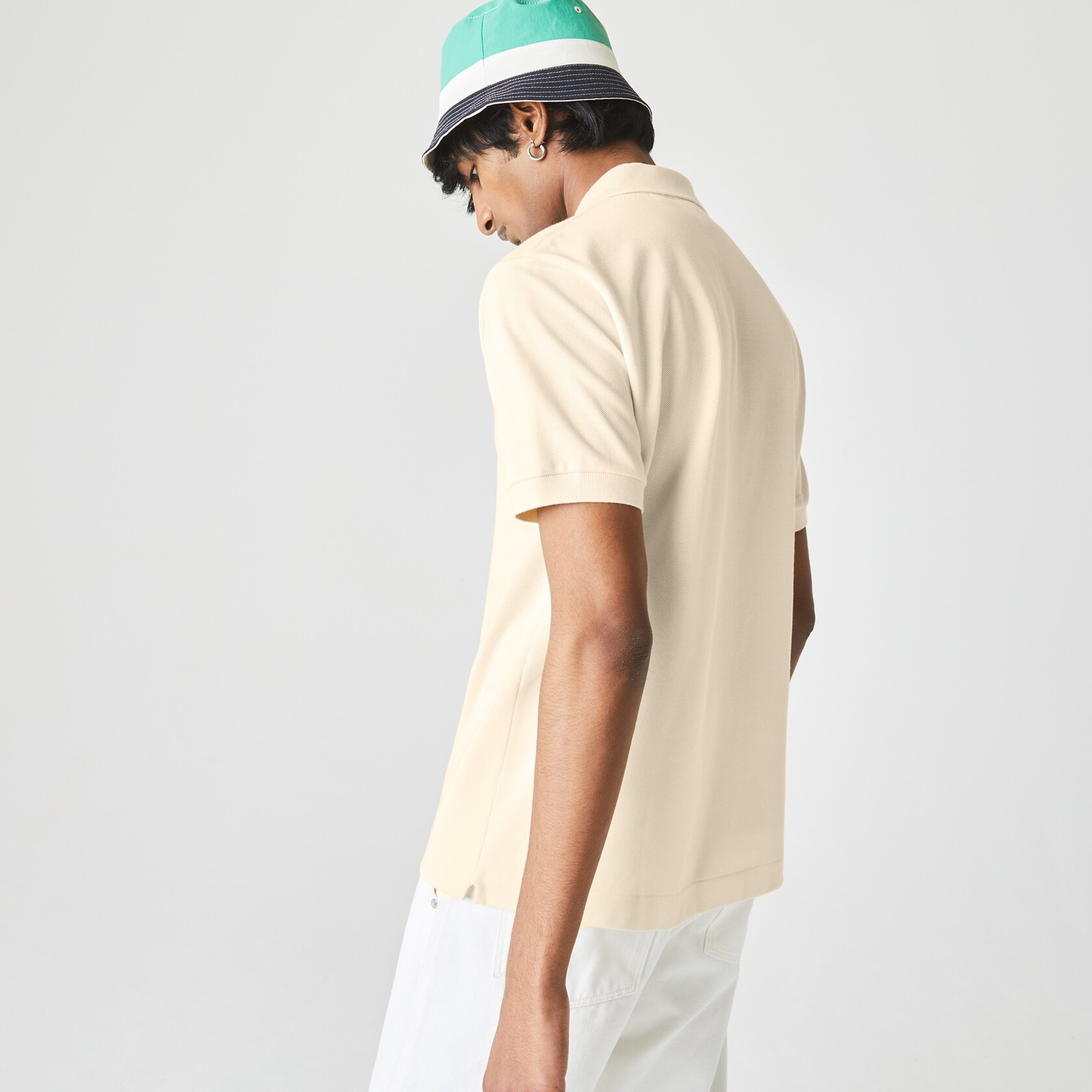 Lacoste L.12.12 Erkek Classic Fit Polo Yaka Bej Polo