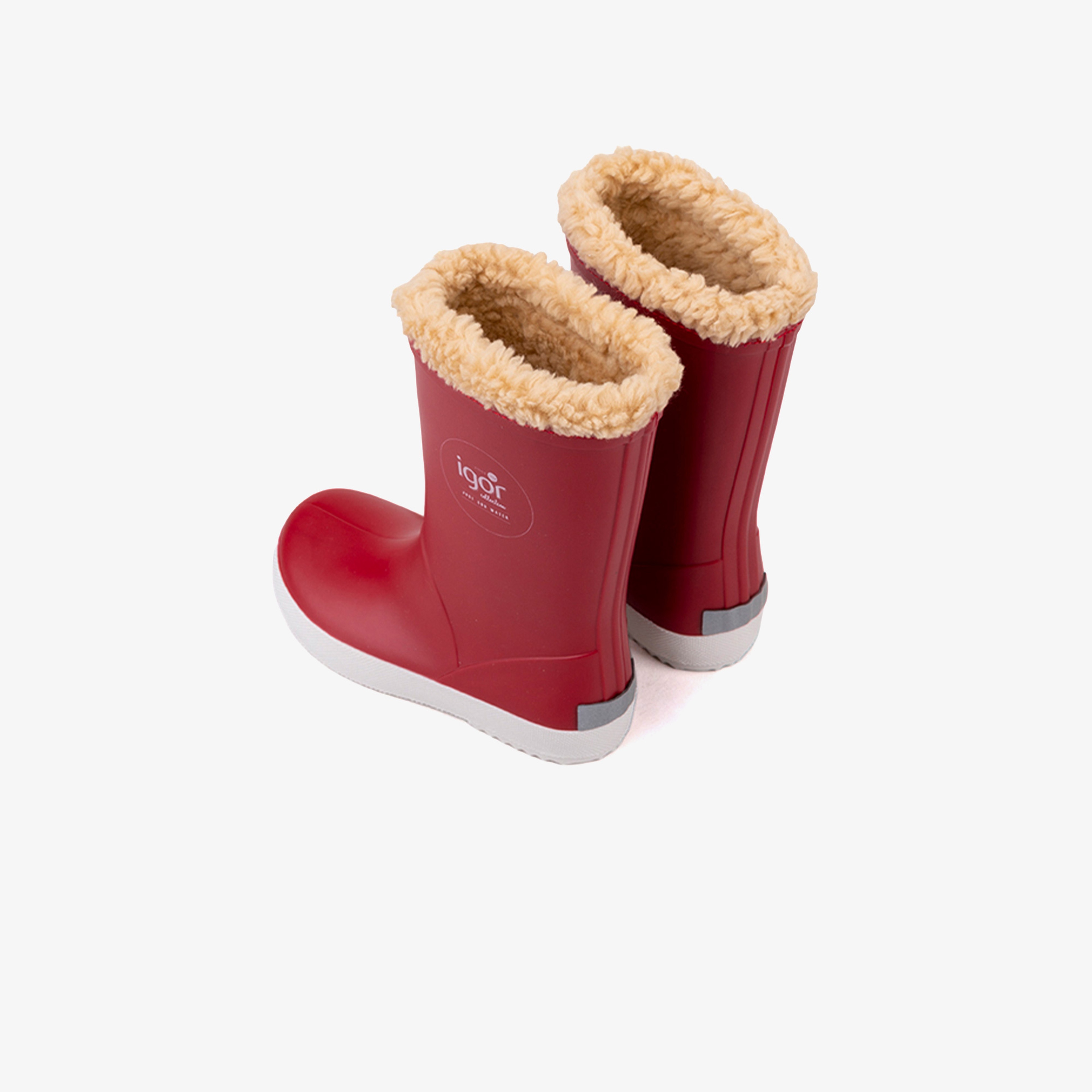 Igor Splash Nautico Borreguito Bebek Kırmızı Çizme