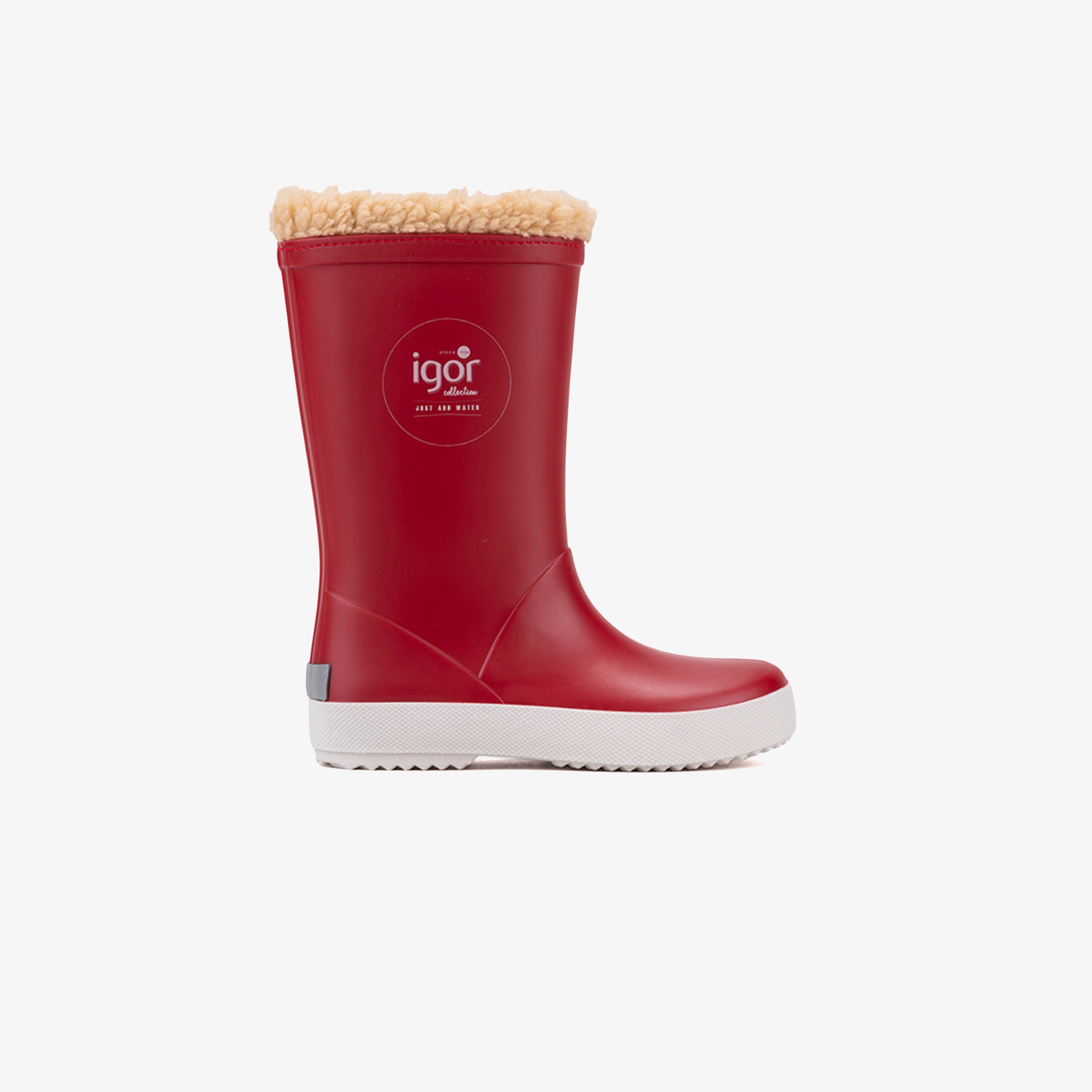 Igor Splash Nautico Borreguito Bebek Kırmızı Çizme