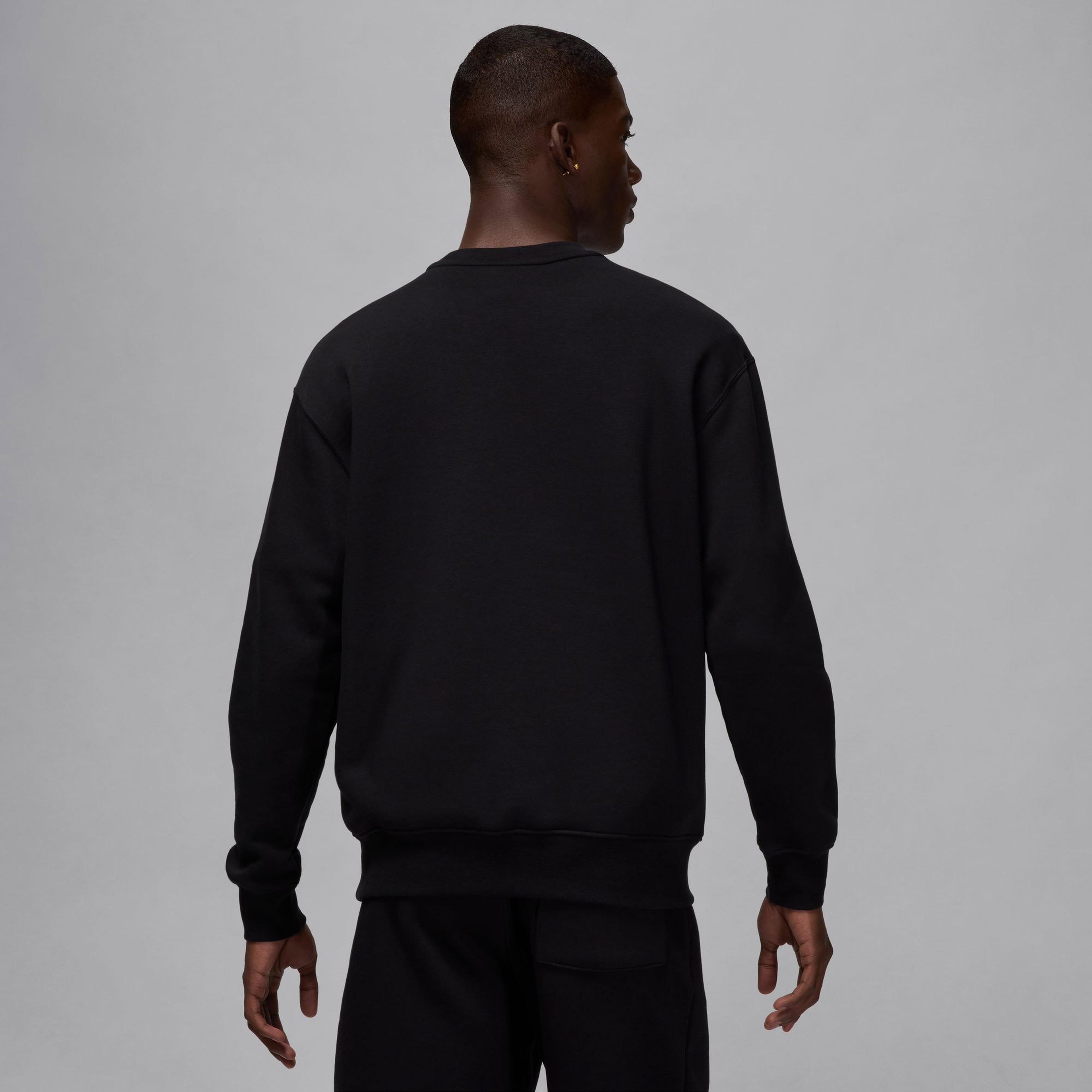 Jordan Brooklyn Fleece Erkek Siyah Günlük Sweatshirt