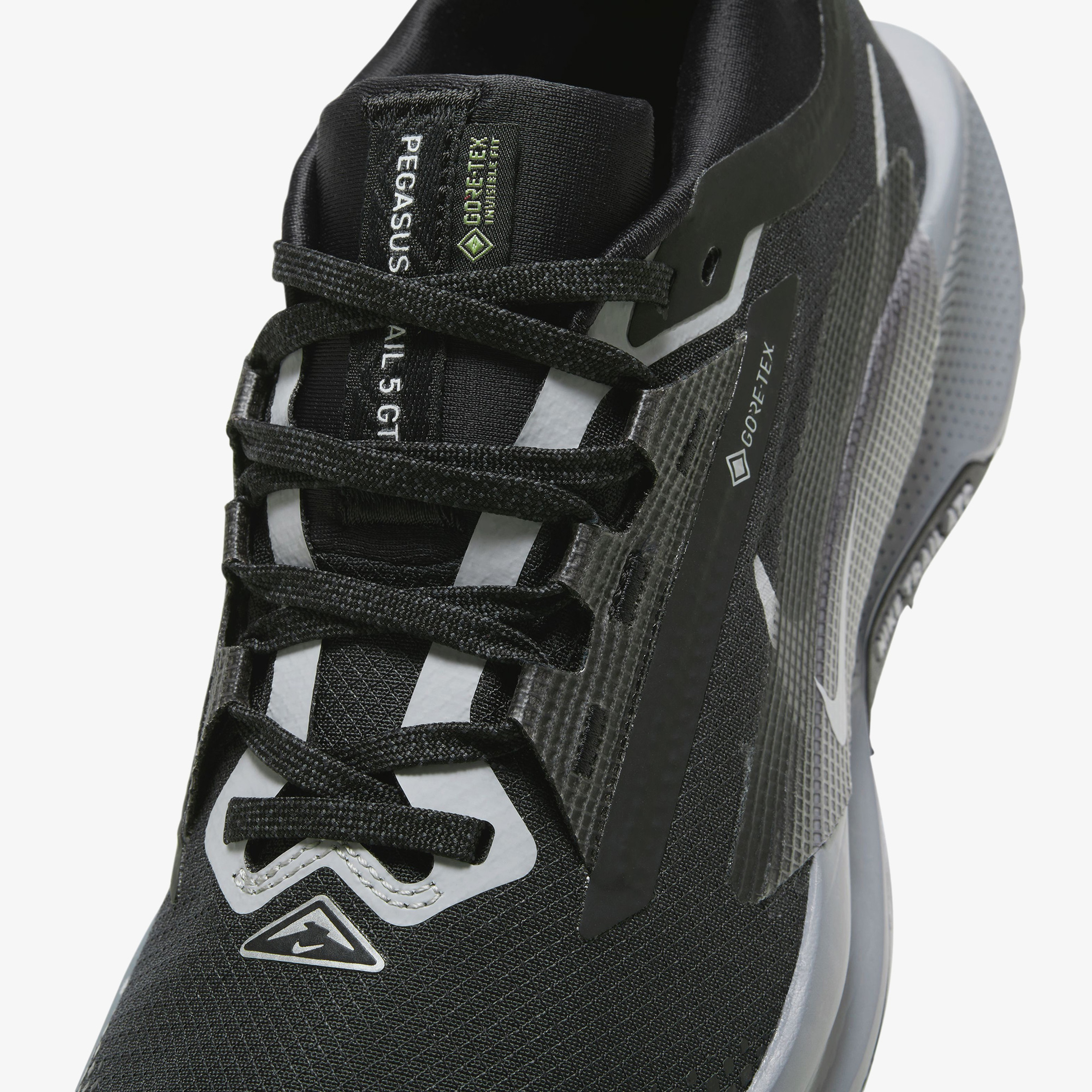 Nike Pegasus Trail 5 Gore-Tex Kadın Siyah Koşu Ayakkabısı