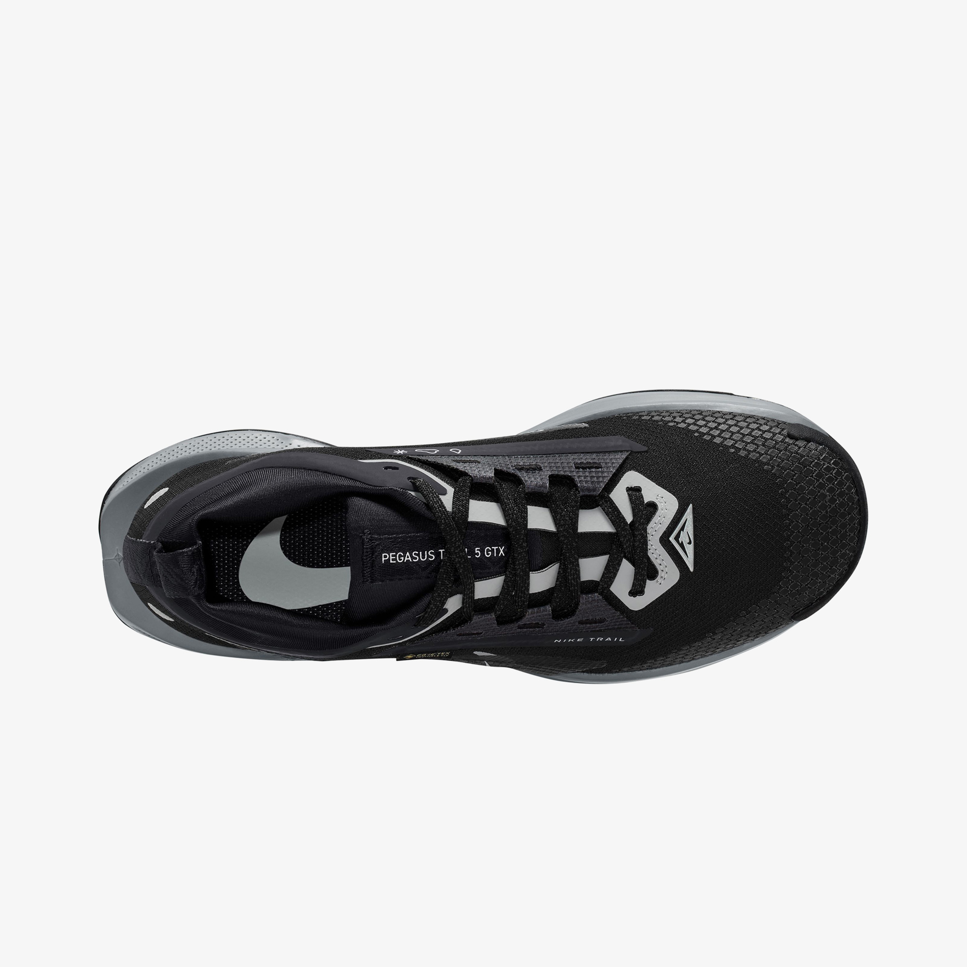 Nike Pegasus Trail 5 Gore-Tex Kadın Siyah Koşu Ayakkabısı