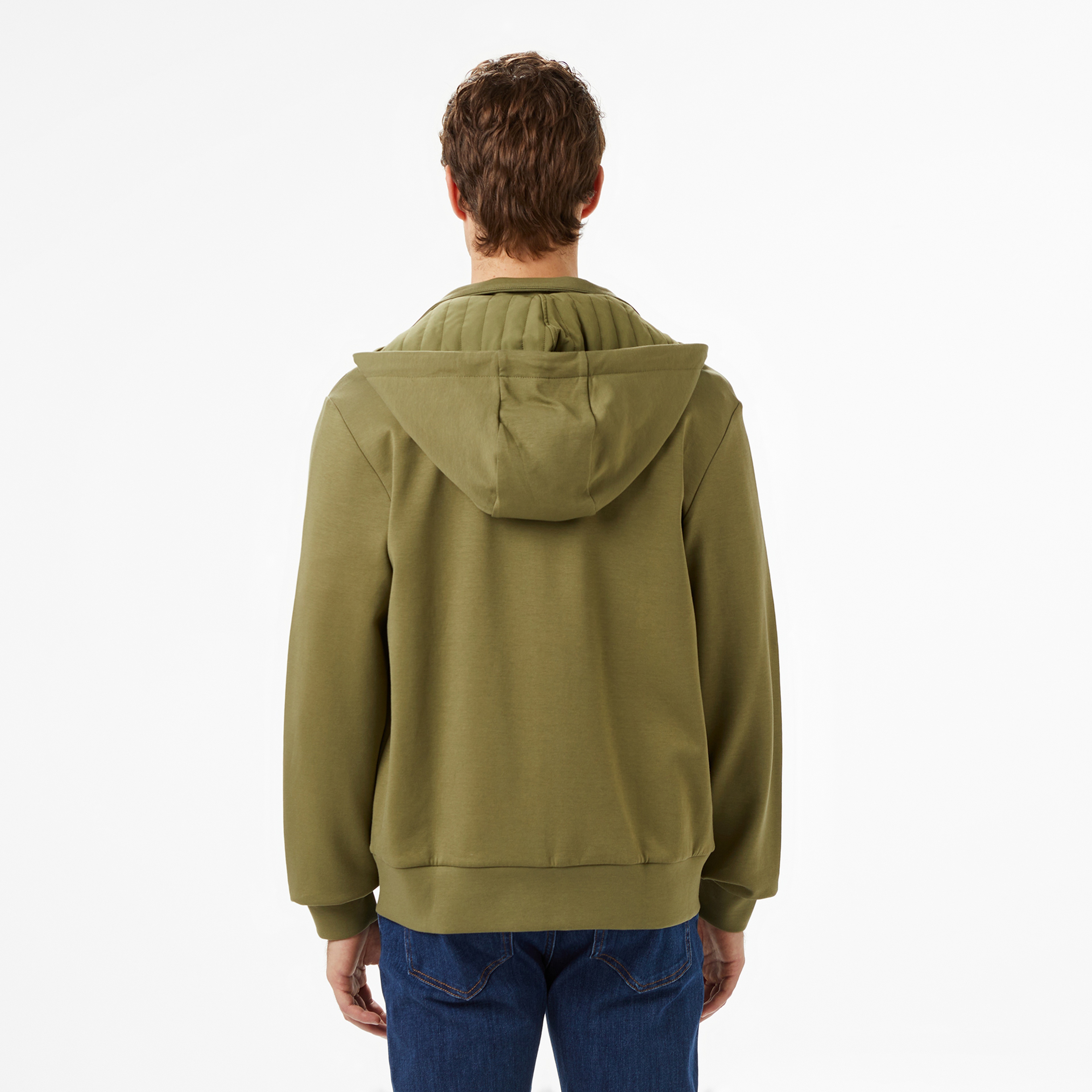 Lacoste Erkek Regular Fit Kapüşonlu Haki Sweatshirt