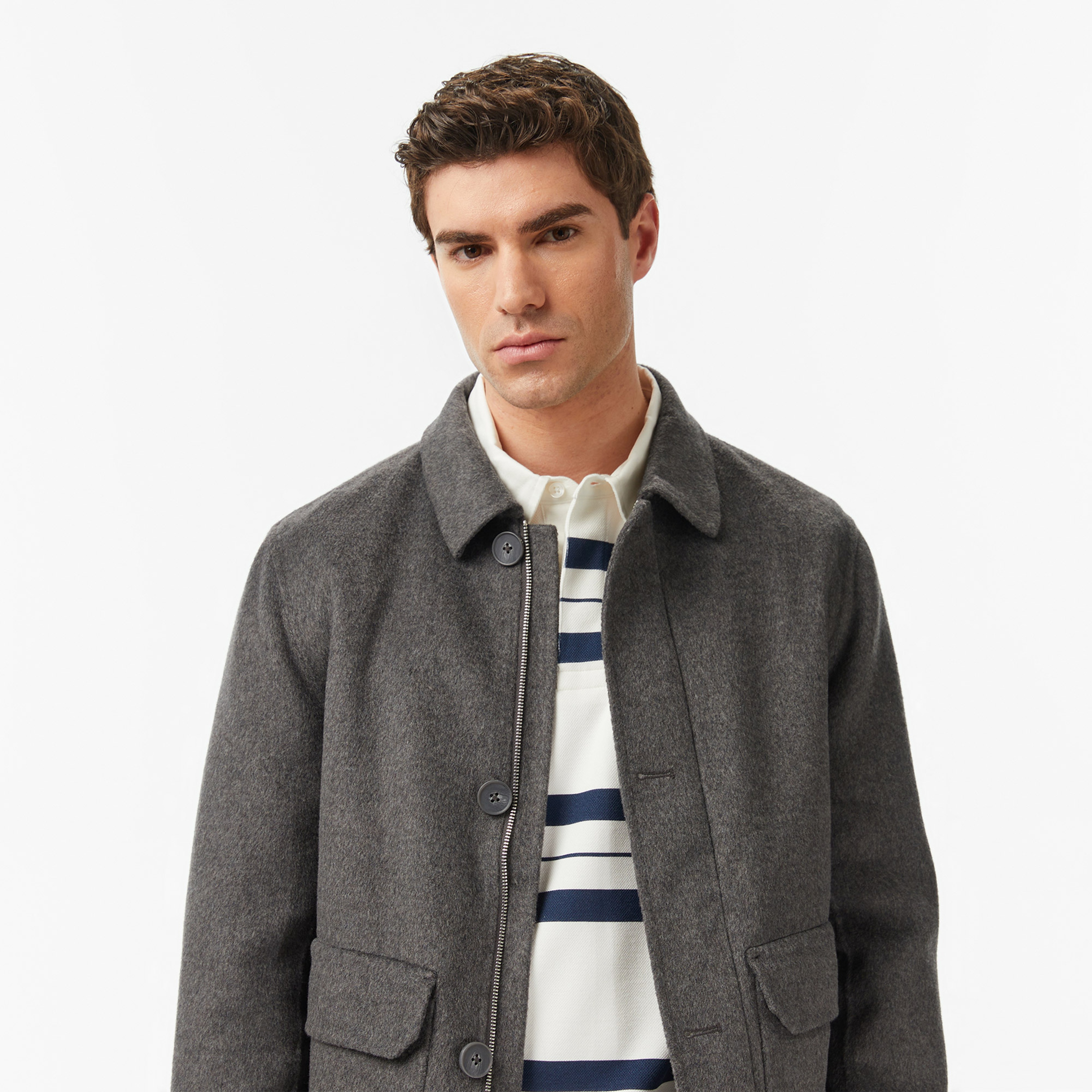 Nautica Erkek Siyah Regular Fit Mont