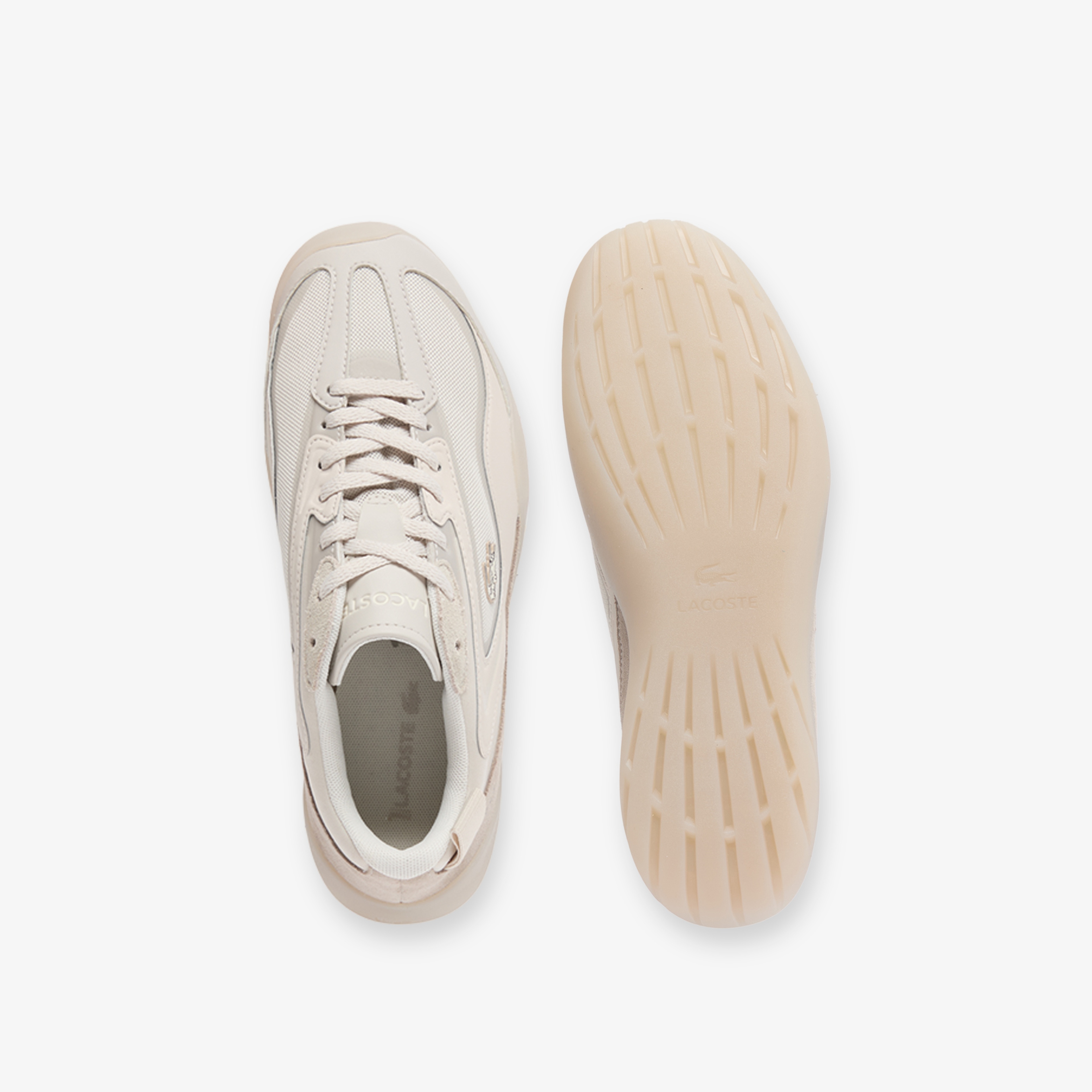 Side Low Kadın Bej Sneaker